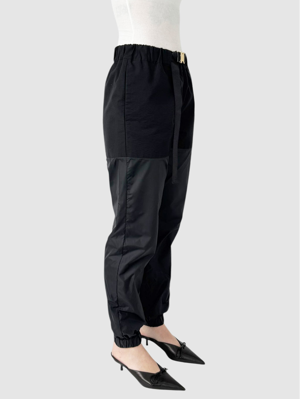 Belted Track Pants