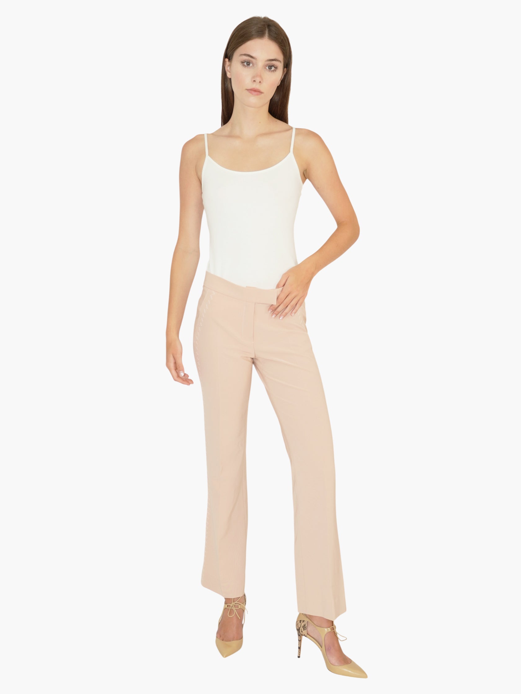 Tailored Chevron Pants