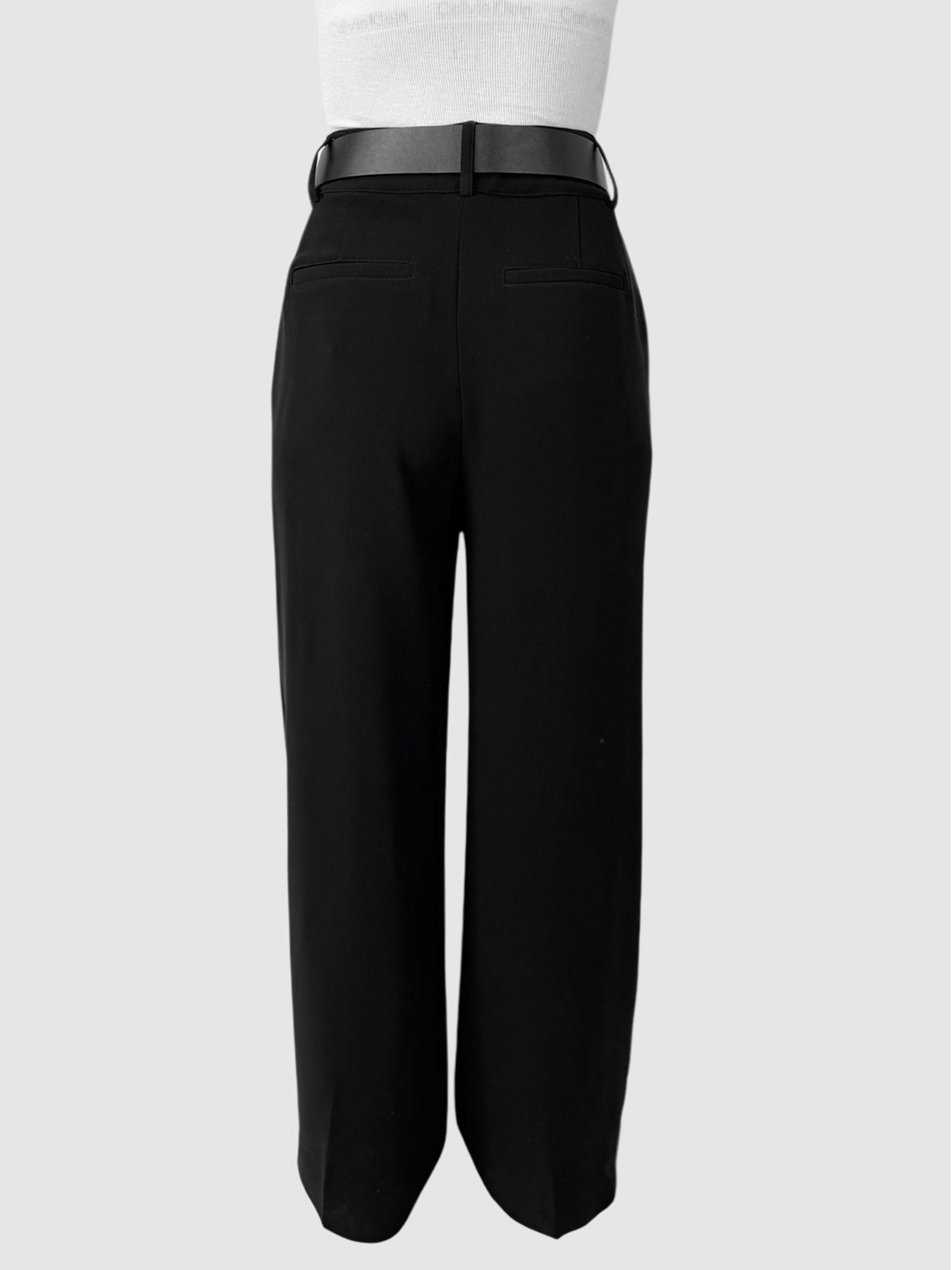 Belted Wide Leg Pants