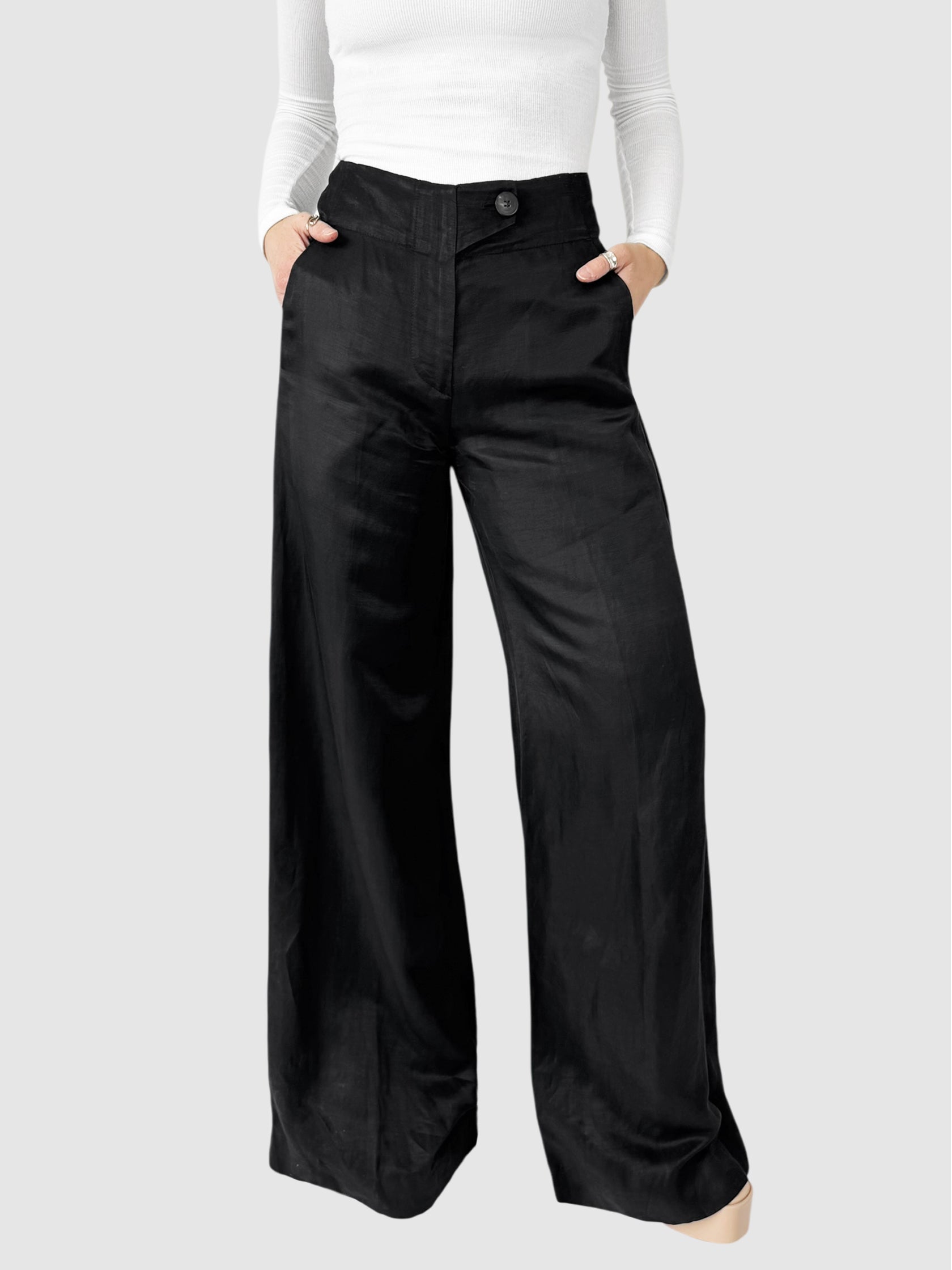 Linen Wide Leg Pants