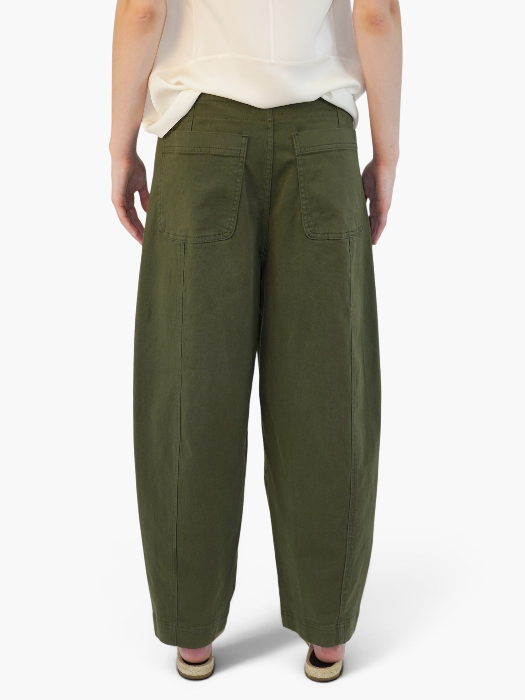 Button-Up Barrel Pants