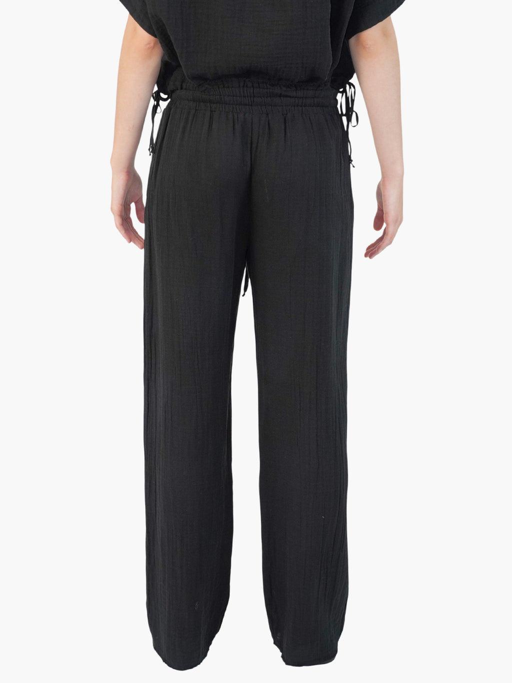 Textured Relaxed Pants