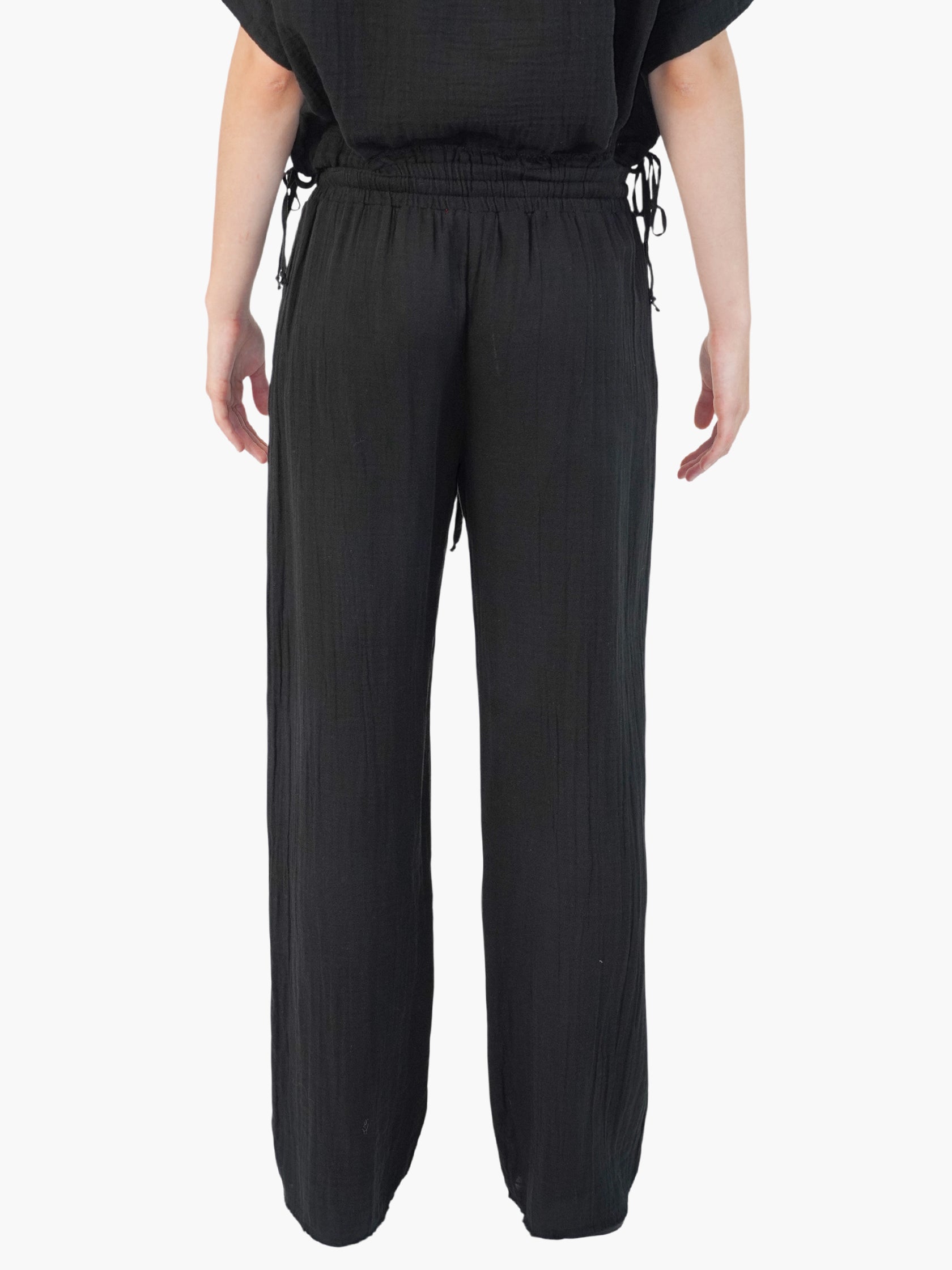 Textured Relaxed Pants