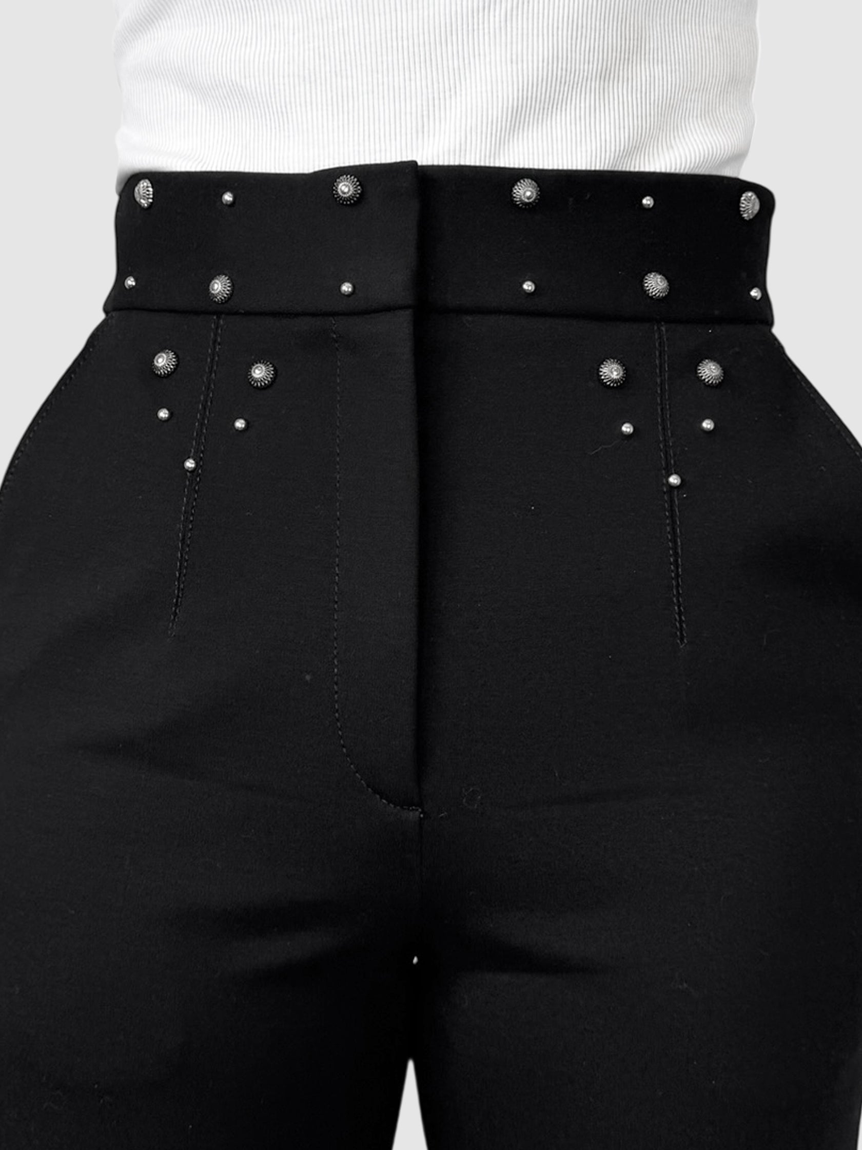 Studded Crop Pants