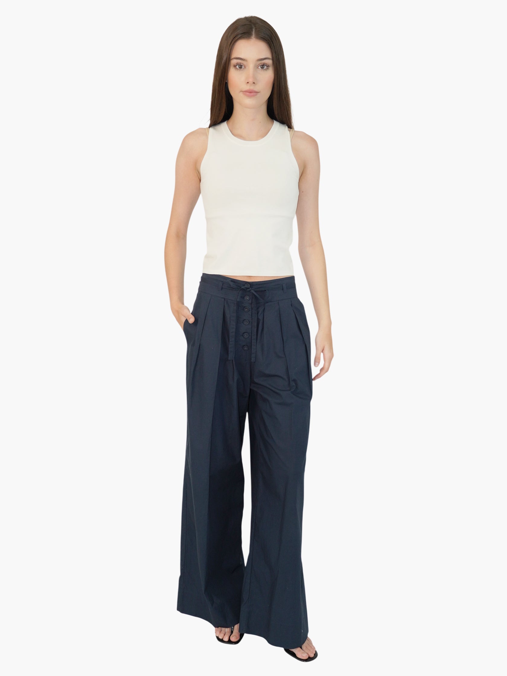 Zada Button-Up Pants