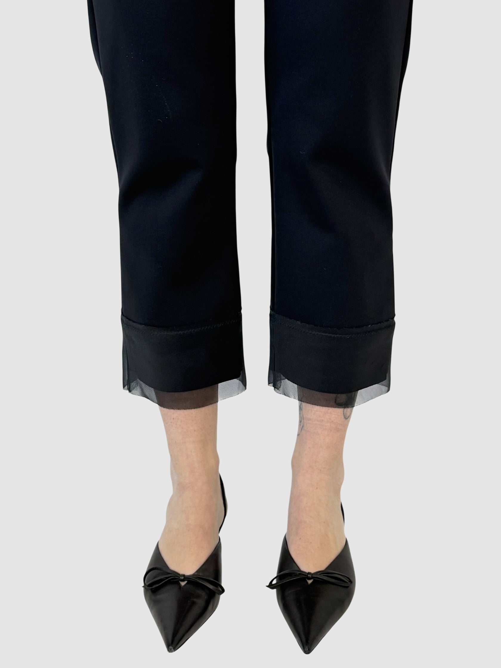 Mesh Trim Pants