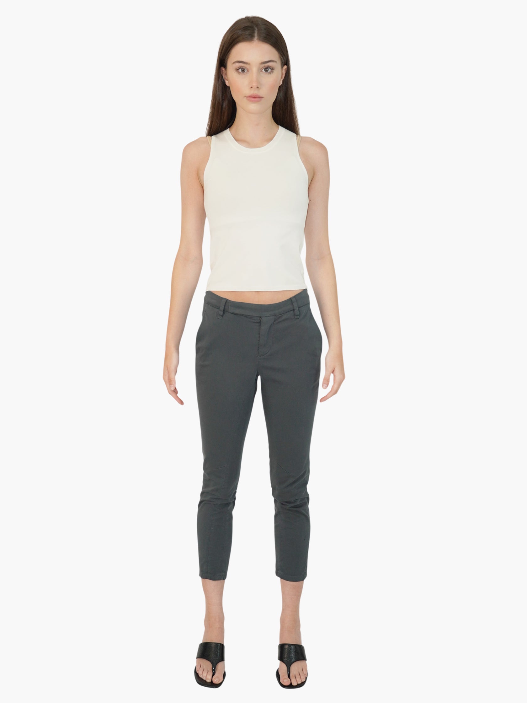 Tapered Capri Pants