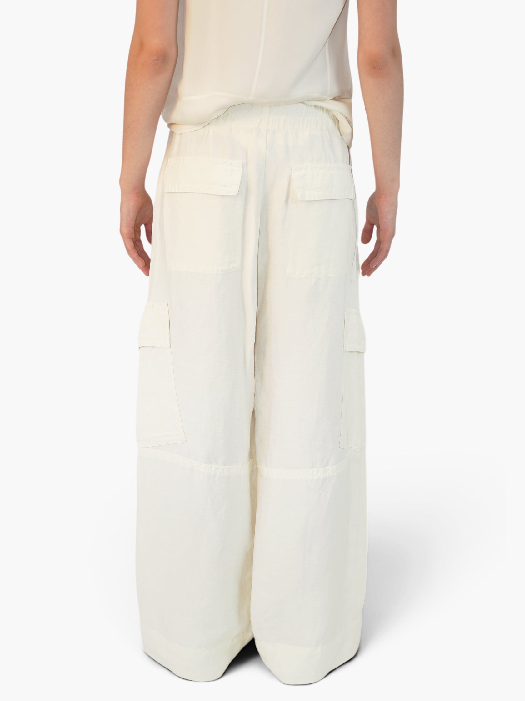 Linen Cargo Pants