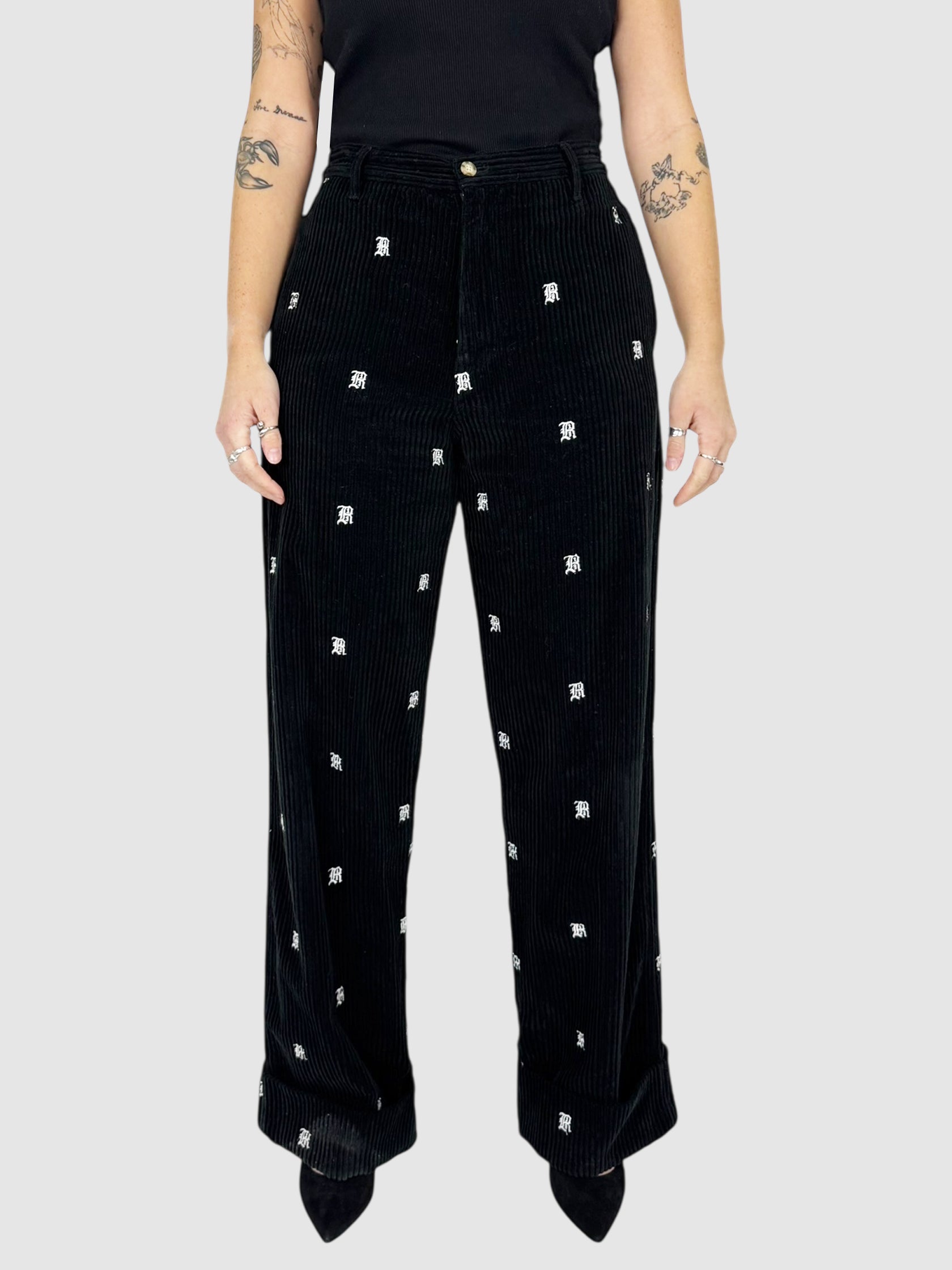 Monogram Corduroy Pants