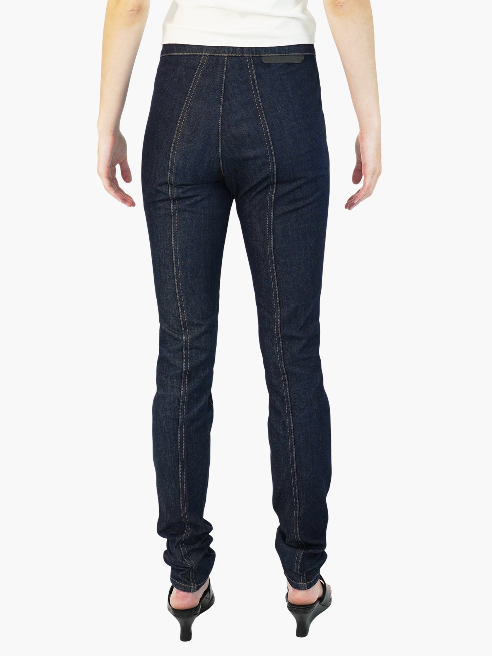 Contrast Stitch Jeans