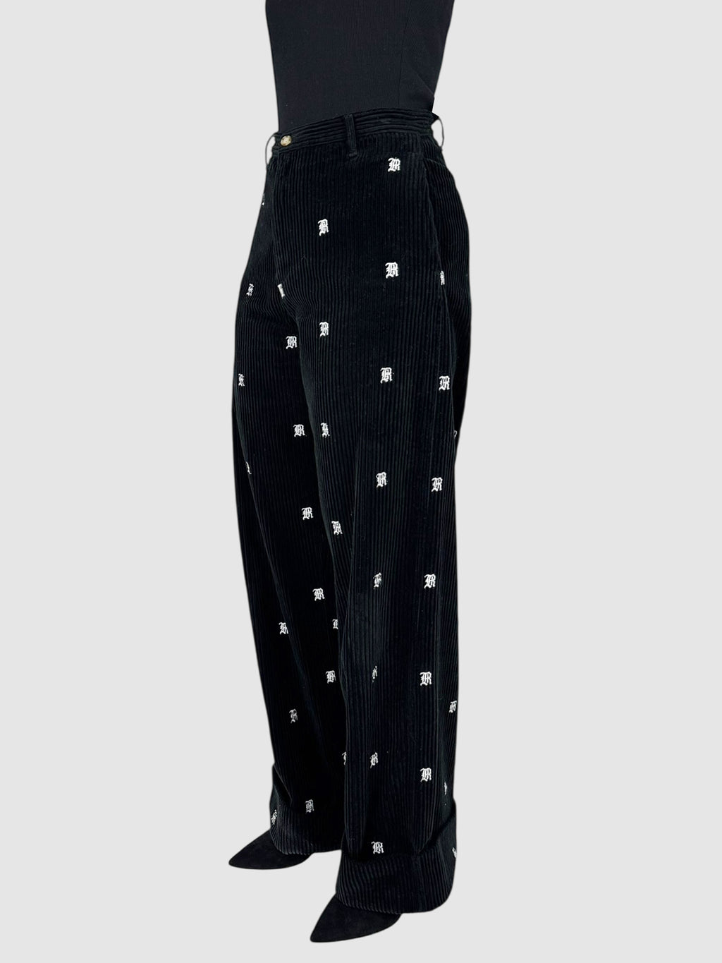 Monogram Corduroy Pants