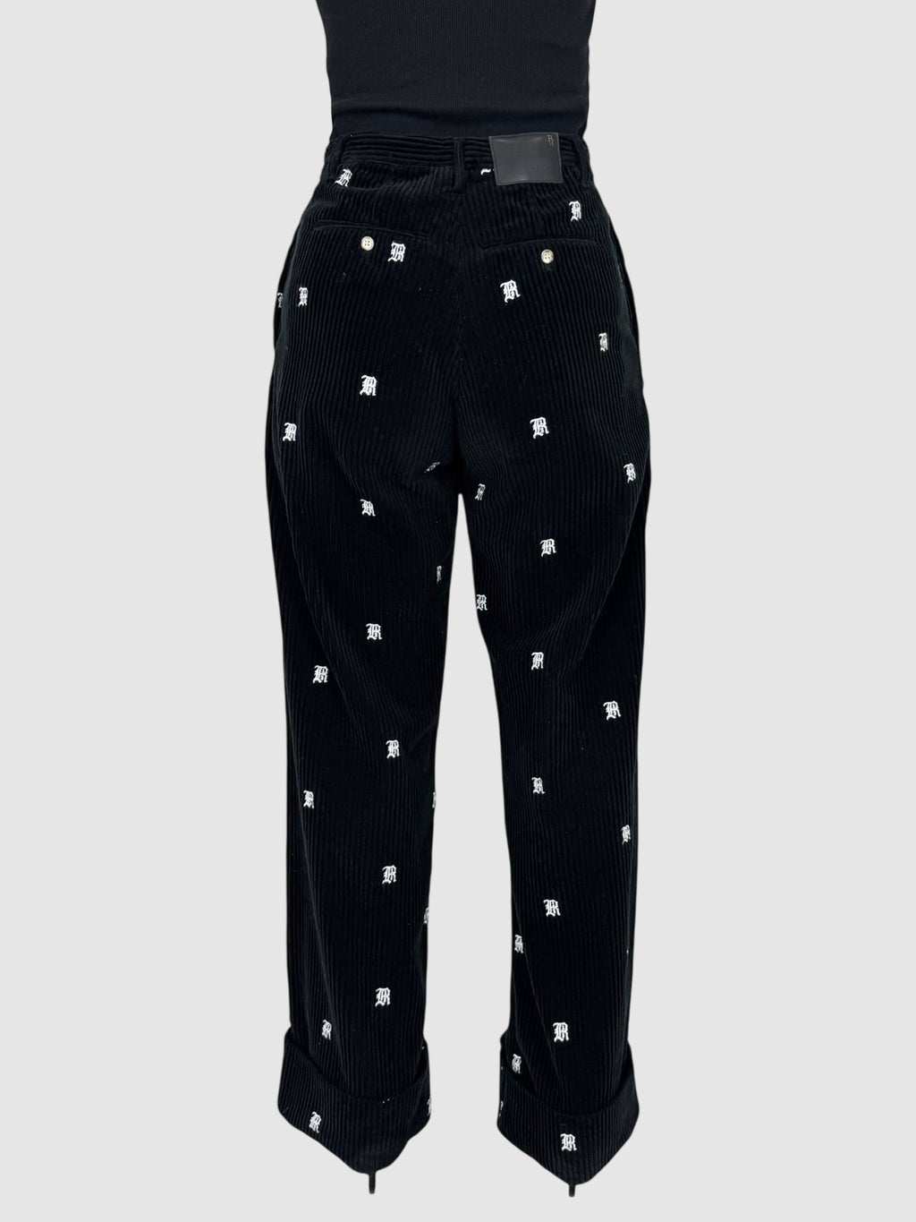 Monogram Corduroy Pants
