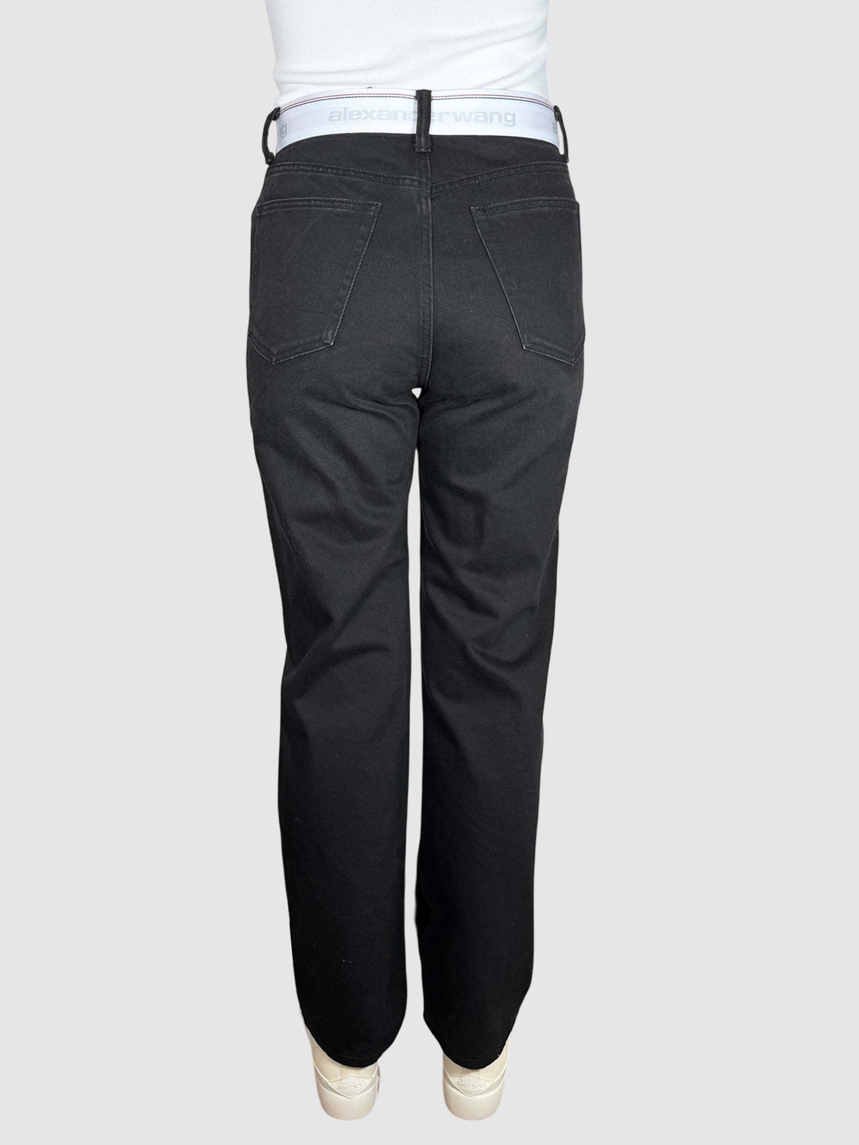 Logo Waistband Jeans