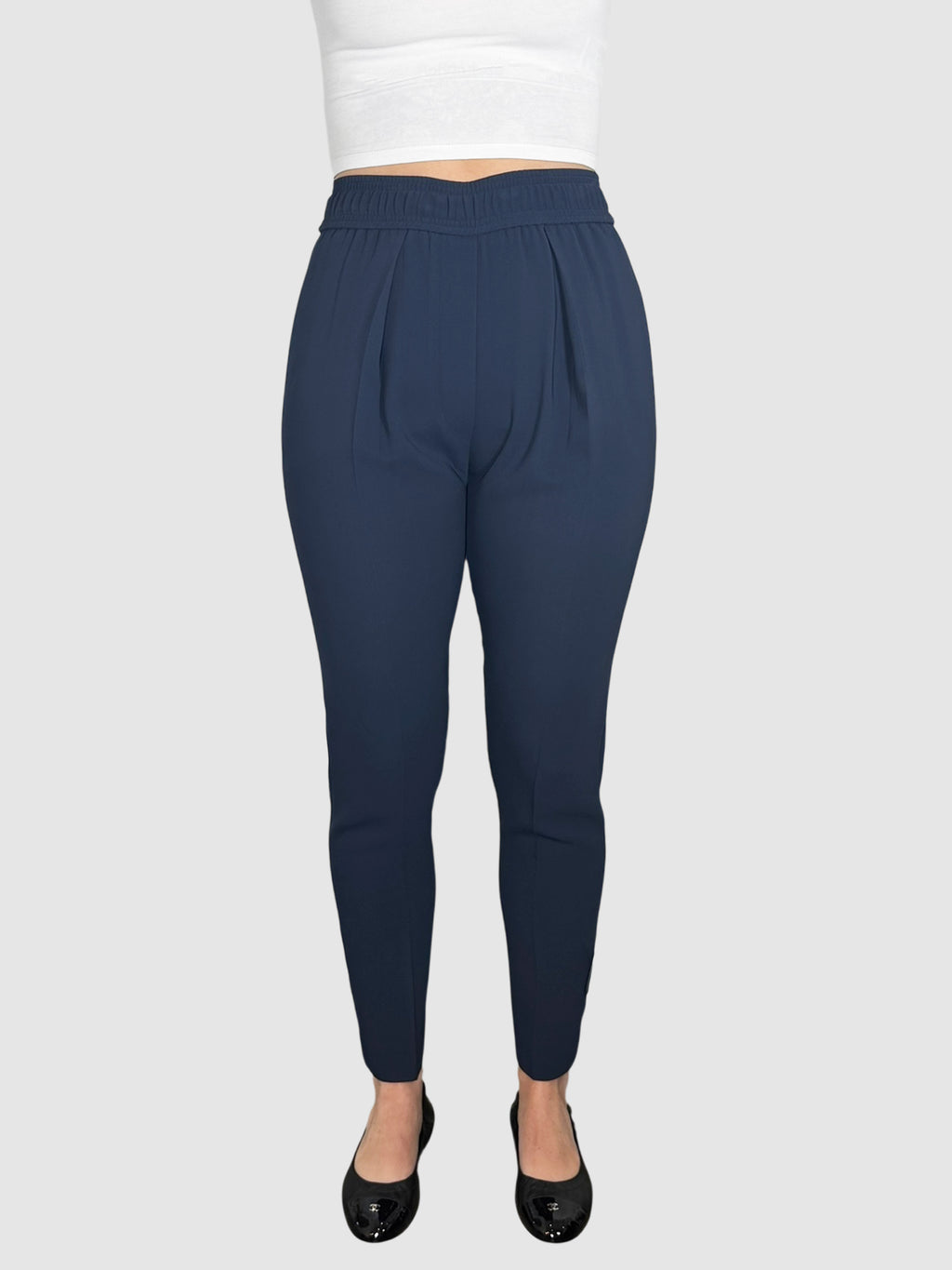 Pleated Elasticized Pants