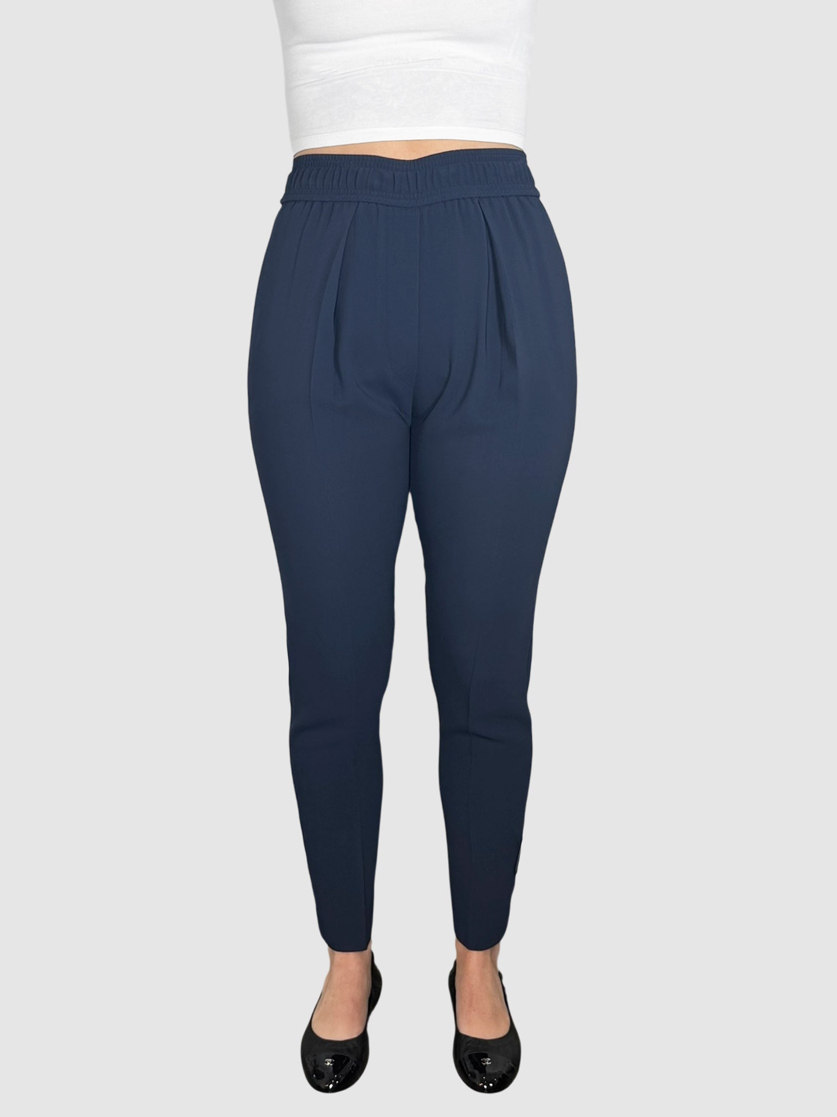 Pleated Elasticized Pants