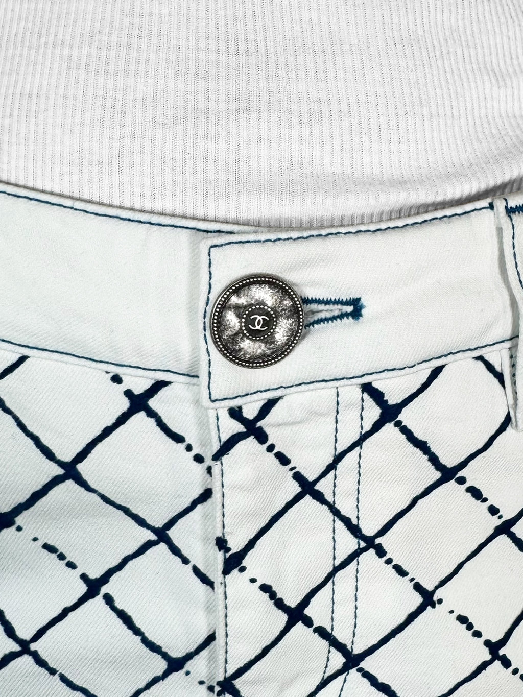 Check Print Pants