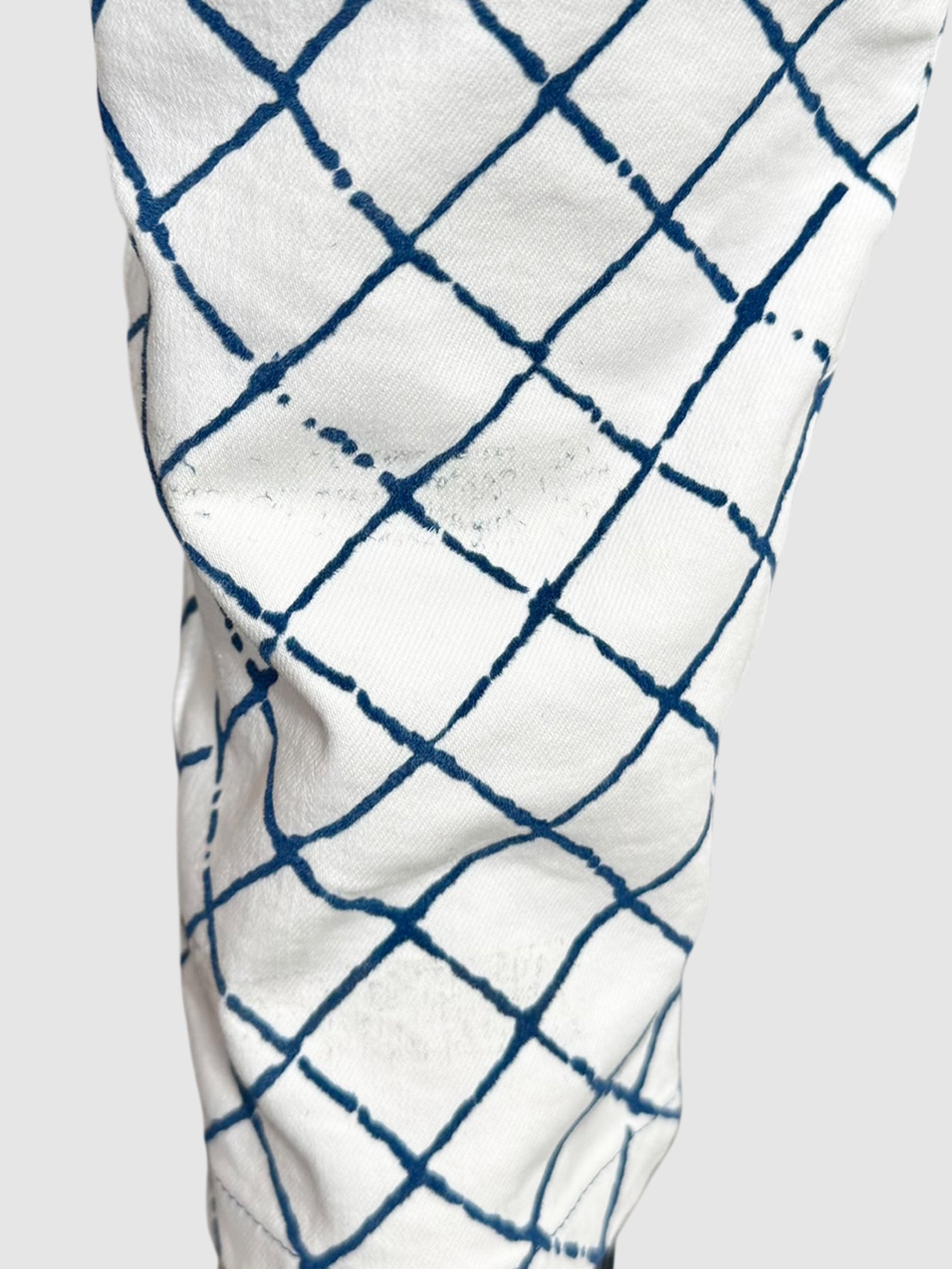 Check Print Pants