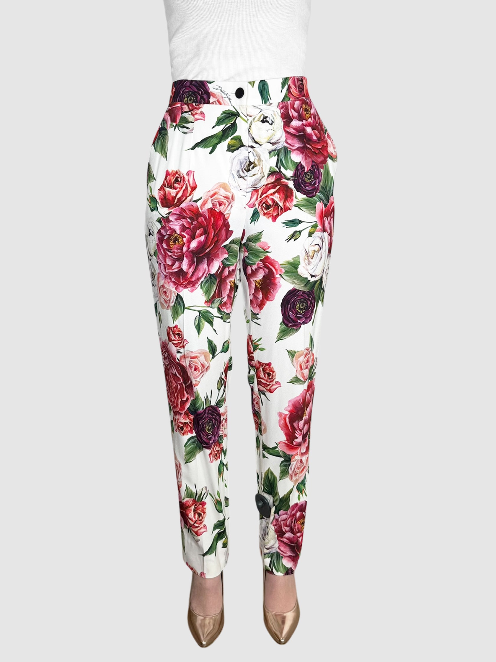 Floral Print Pants