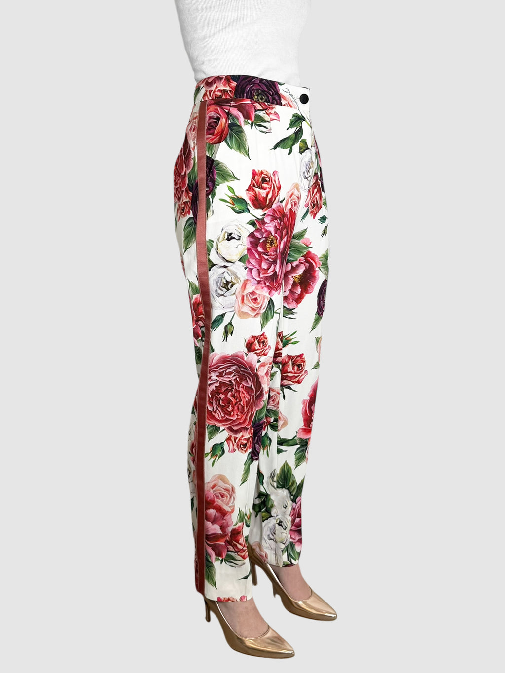Floral Print Pants