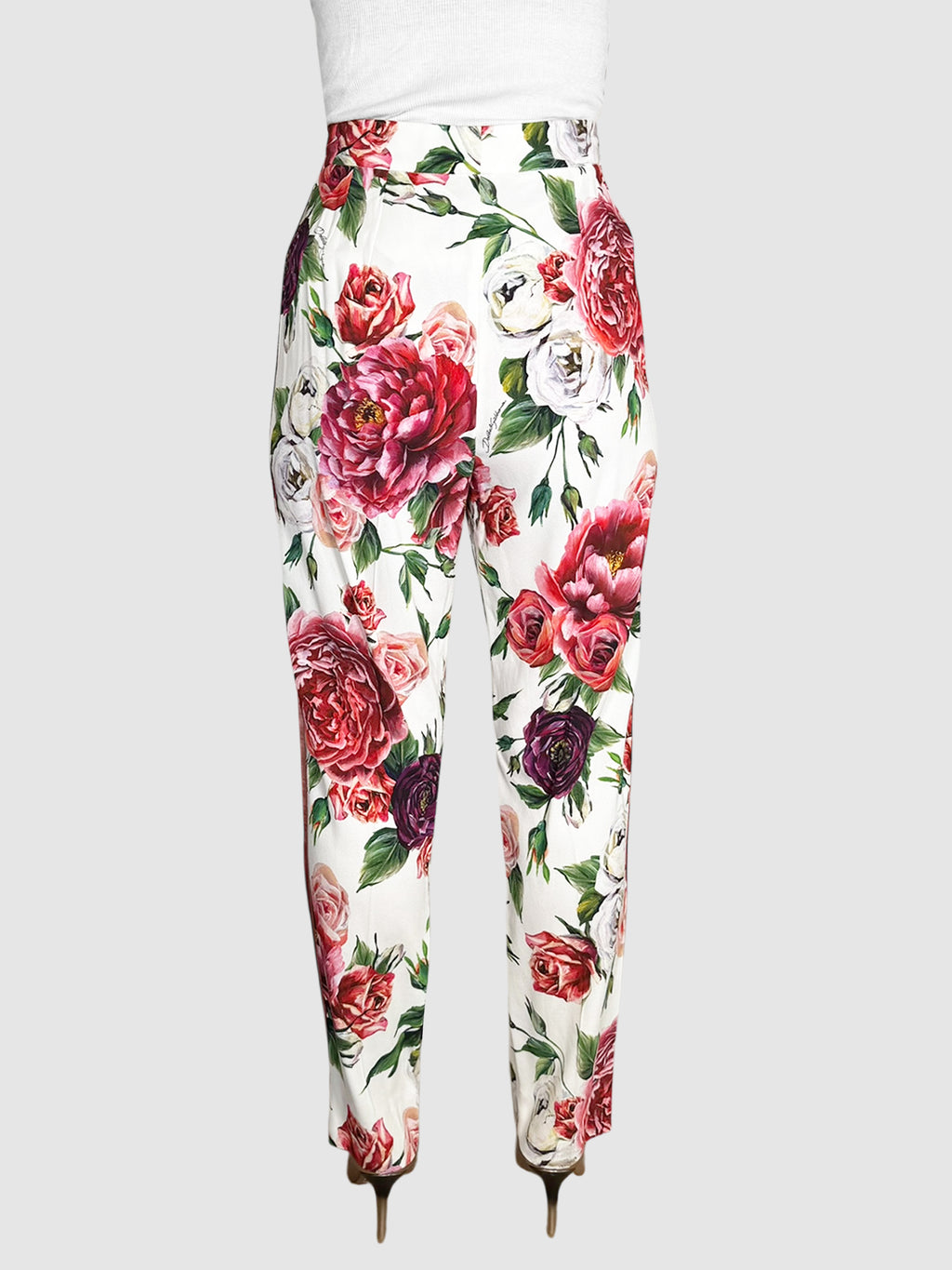 Floral Print Pants