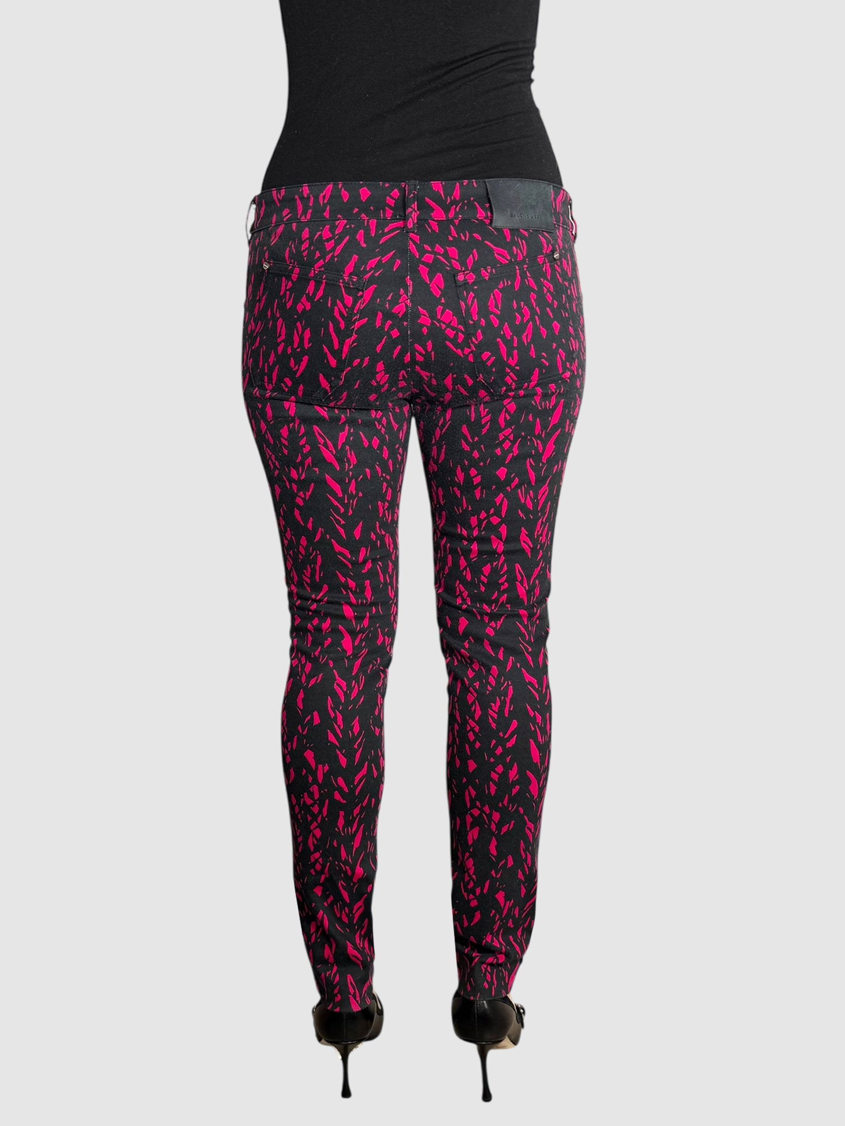 Printed Skinny Jeans