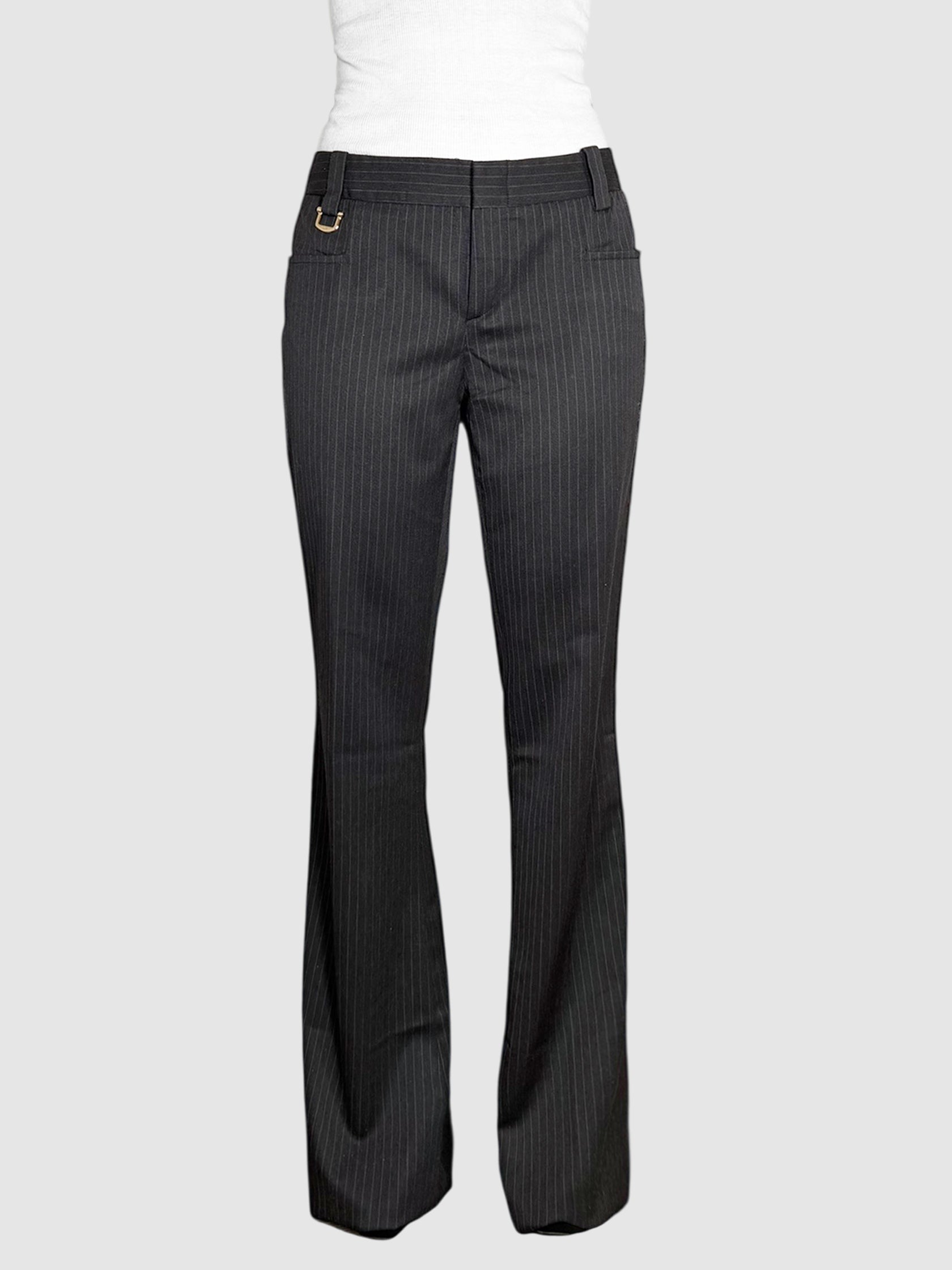Pinstripe Horsebit Pants