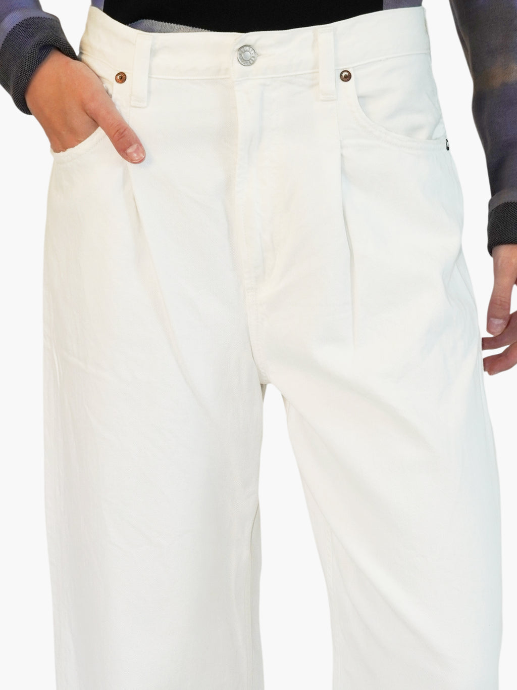 Raw Hem Jeans