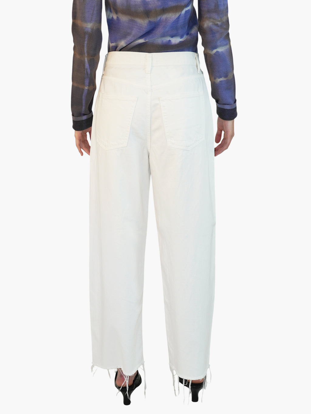 Raw Hem Jeans