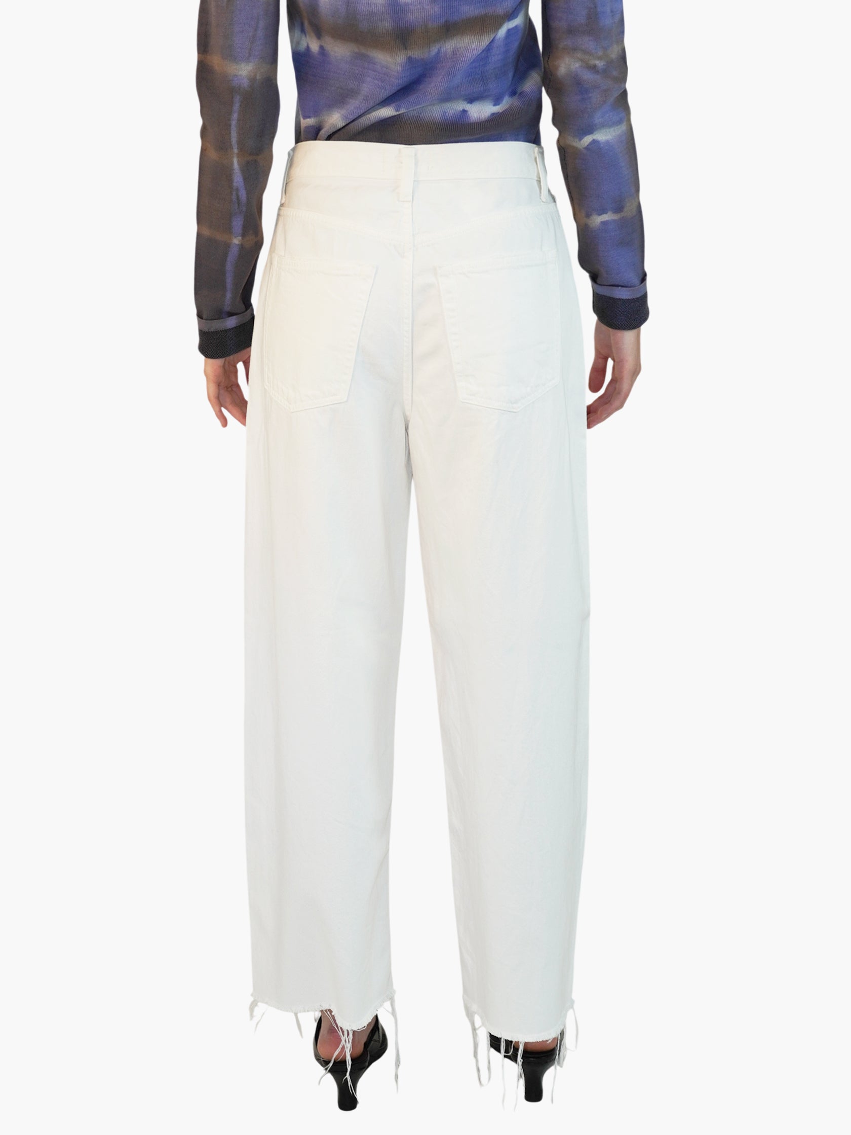 Raw Hem Jeans