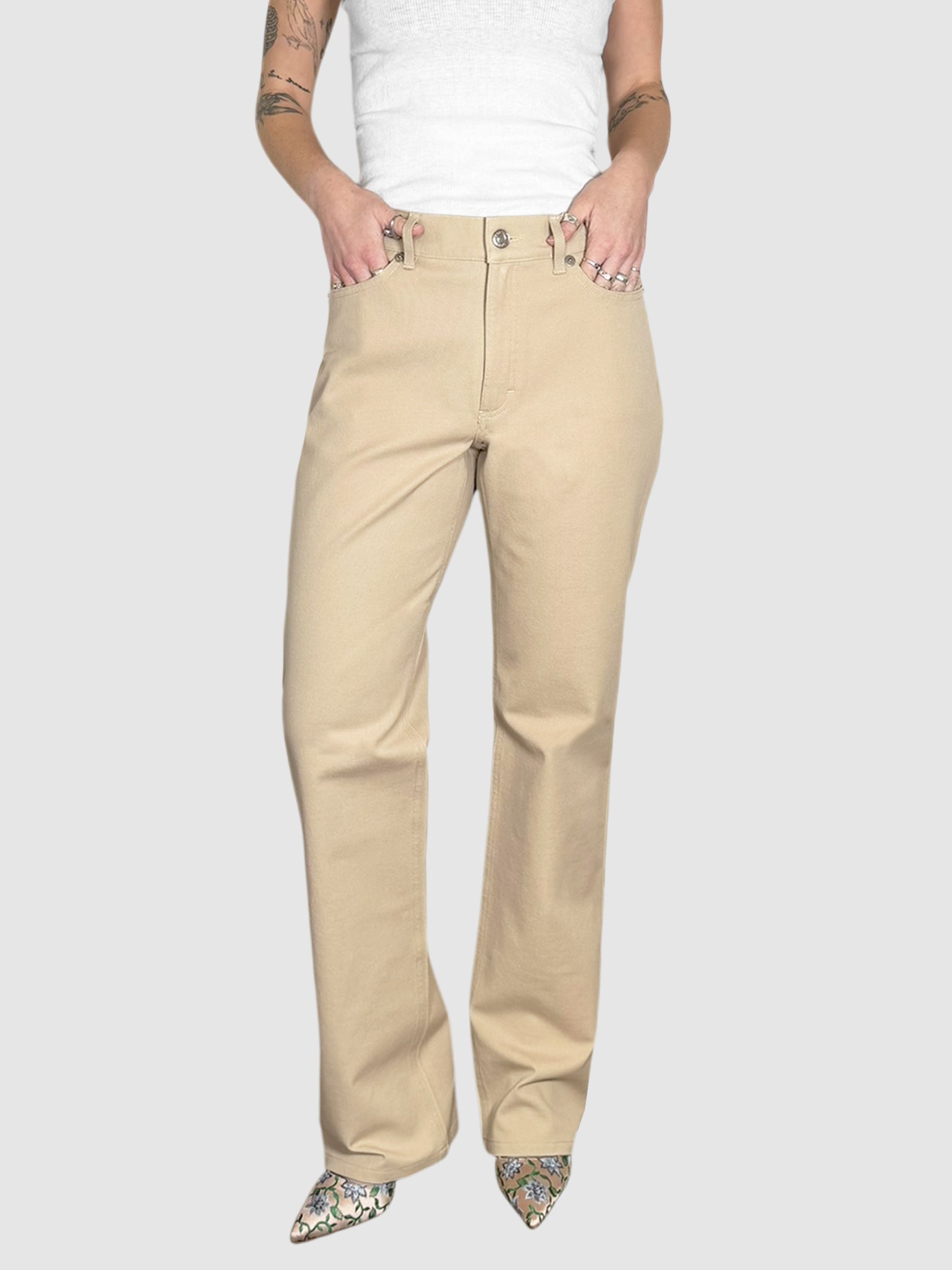 Straight Leg Pants