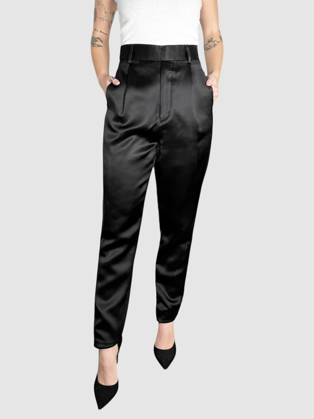 Satin Dress Pants