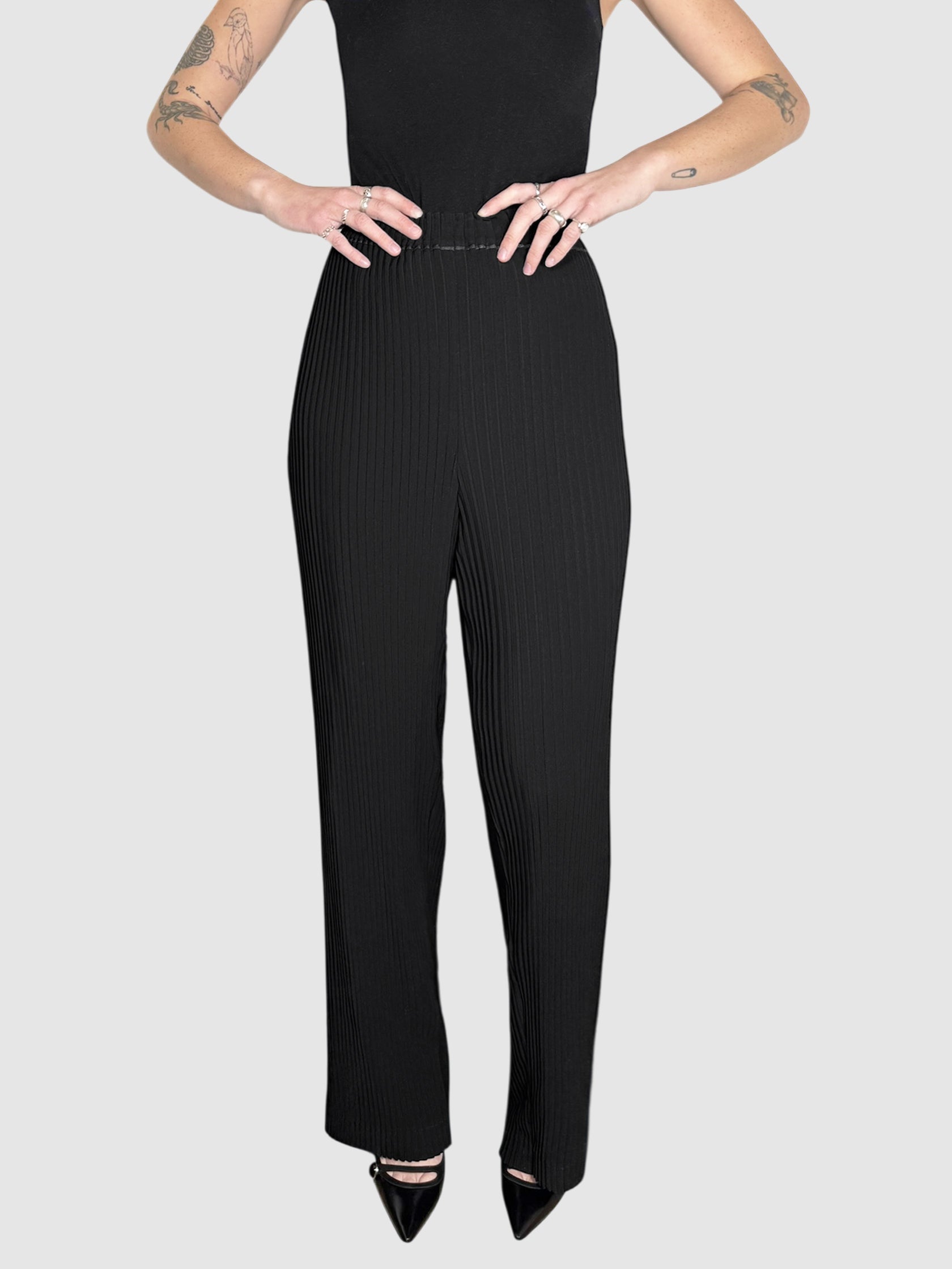 Pleated Pants