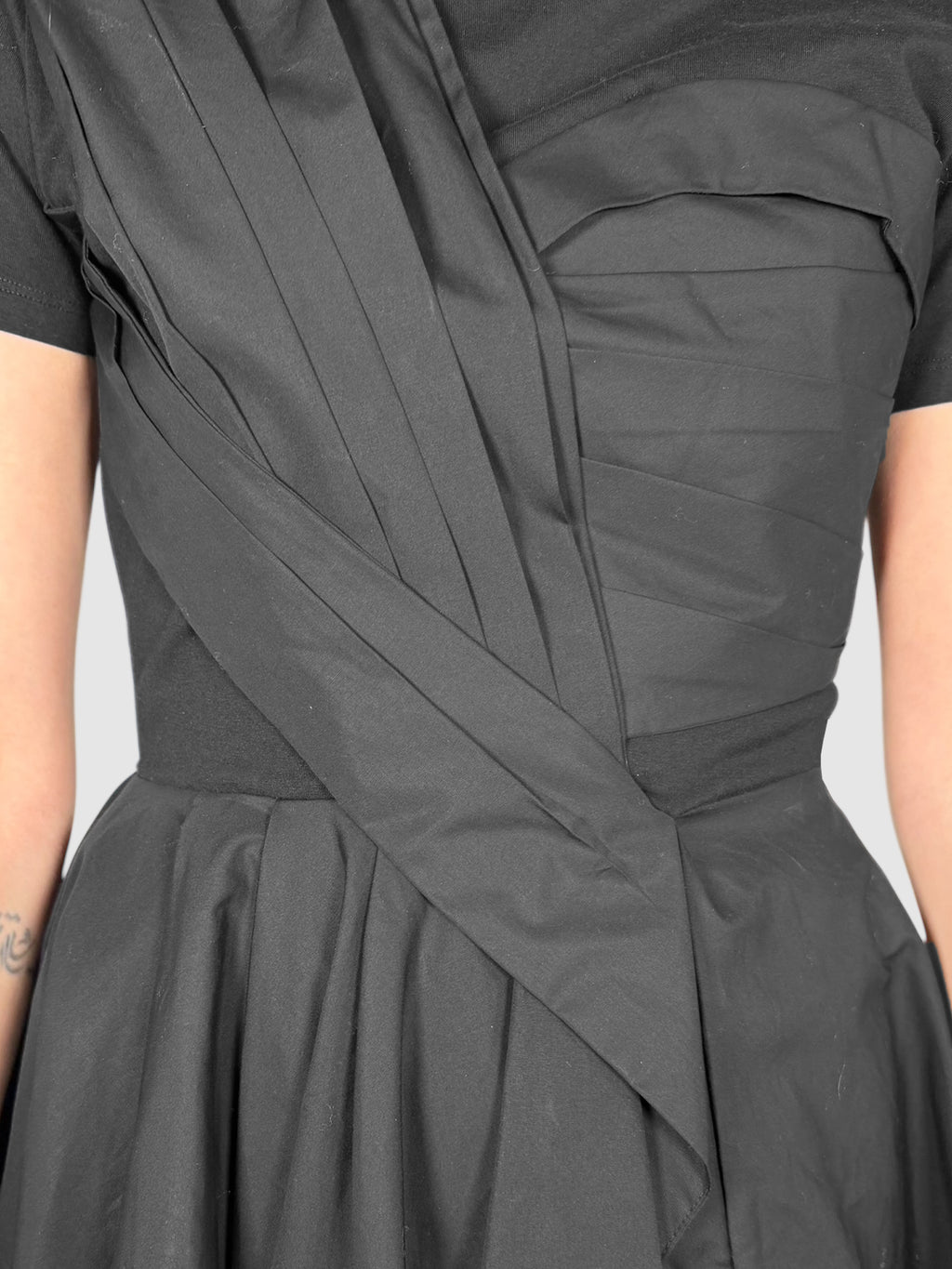 Asymmetrical Poplin Top