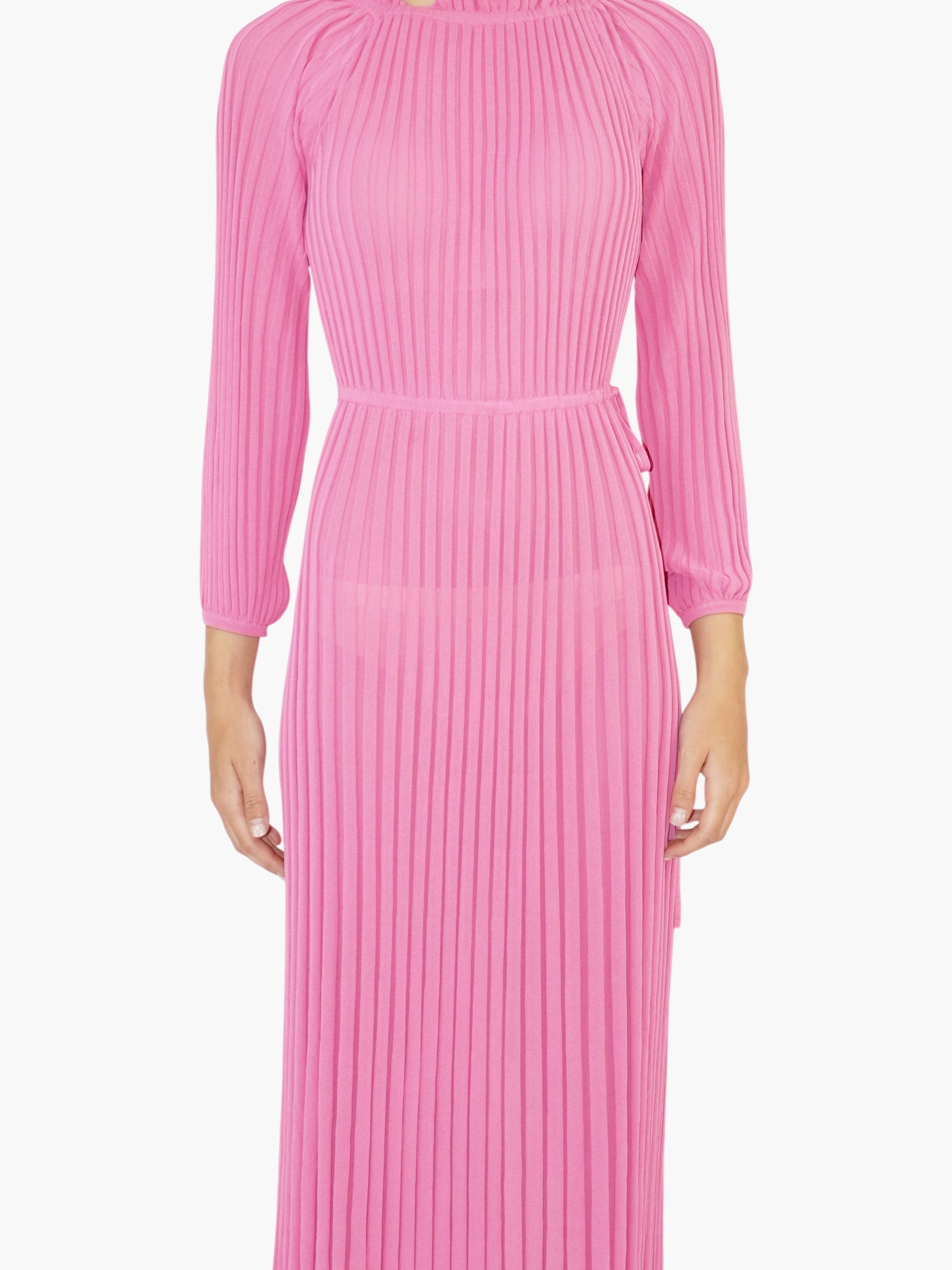 Pleated Maxi Dress