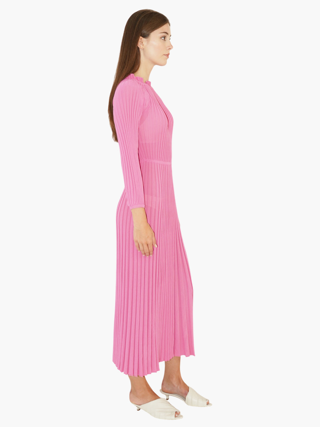 Pleated Maxi Dress