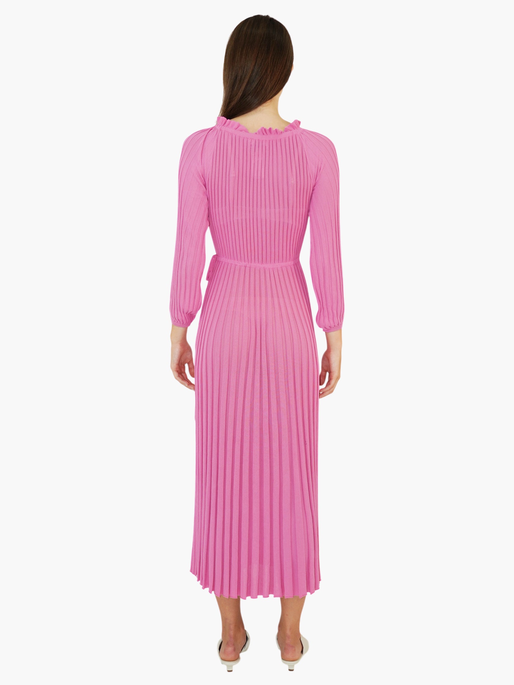 Pleated Maxi Dress