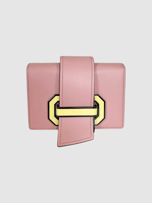 Plex Ribbon Flap Bag