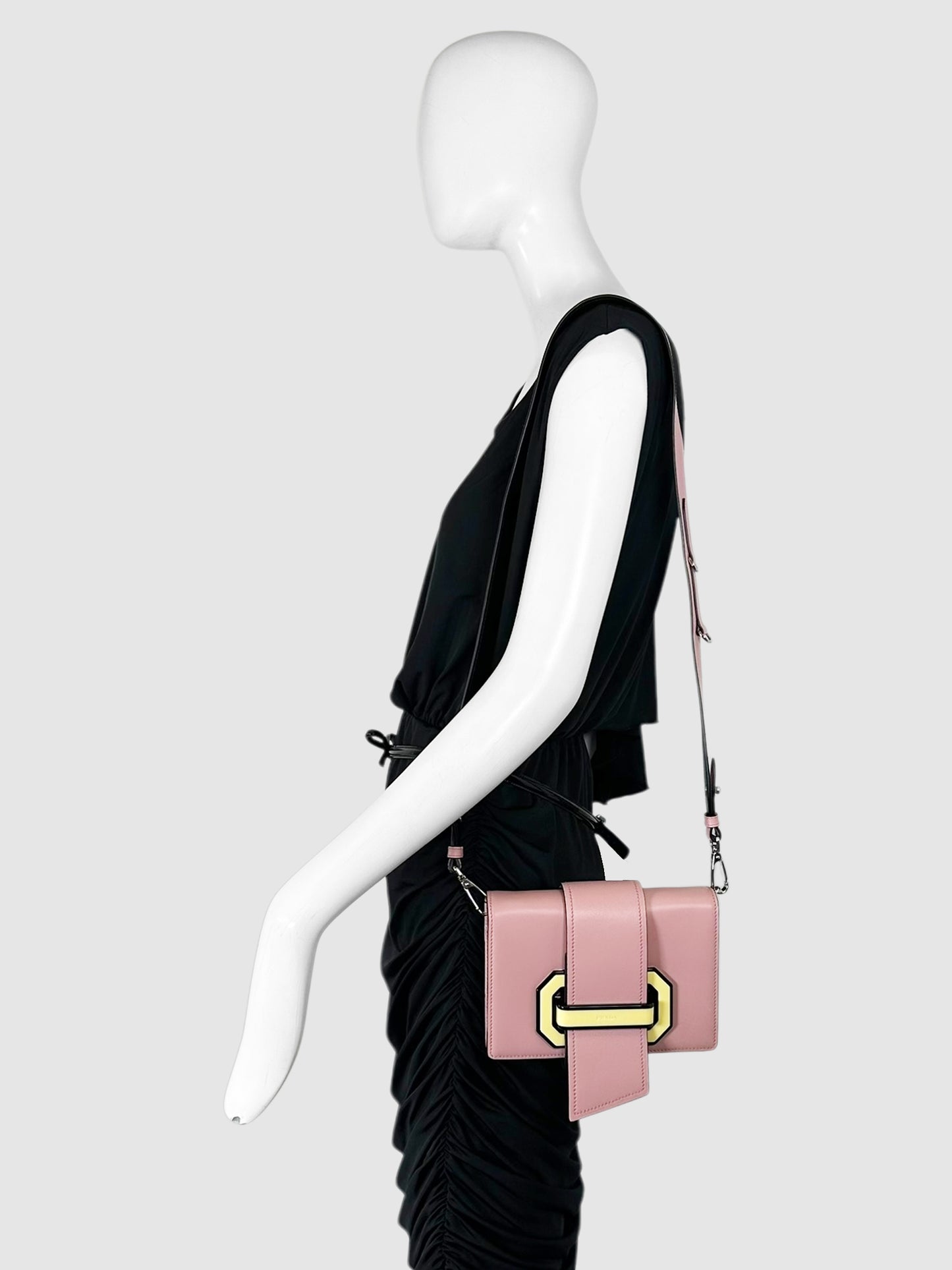 Plex Ribbon Flap Bag