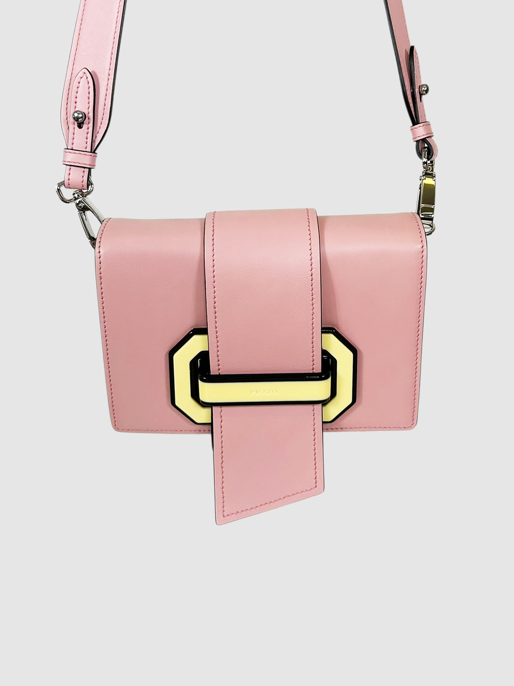 Plex Ribbon Flap Bag