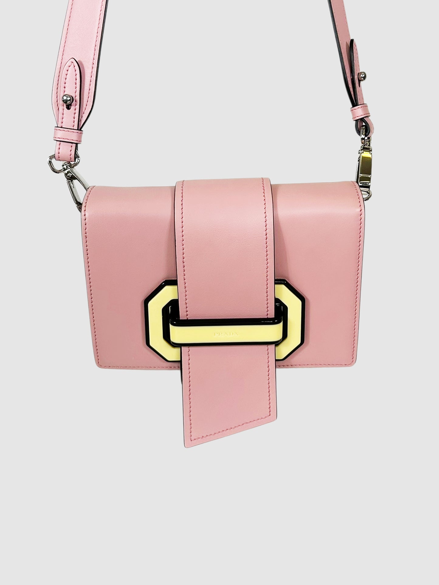 Plex Ribbon Flap Bag