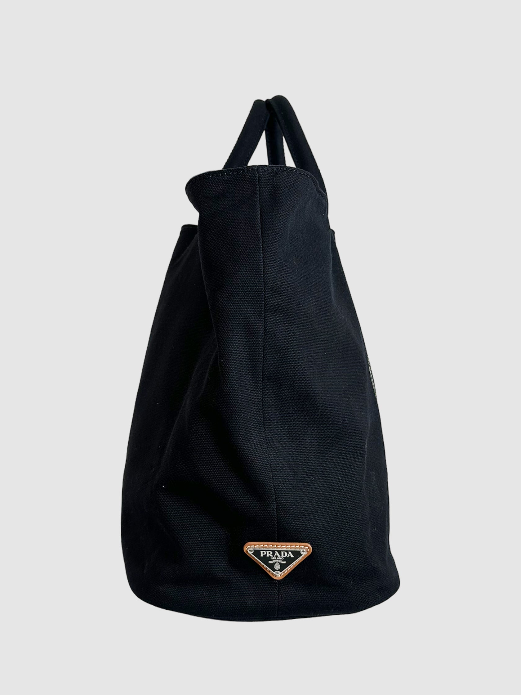 Prada Large Logo Tote Bag