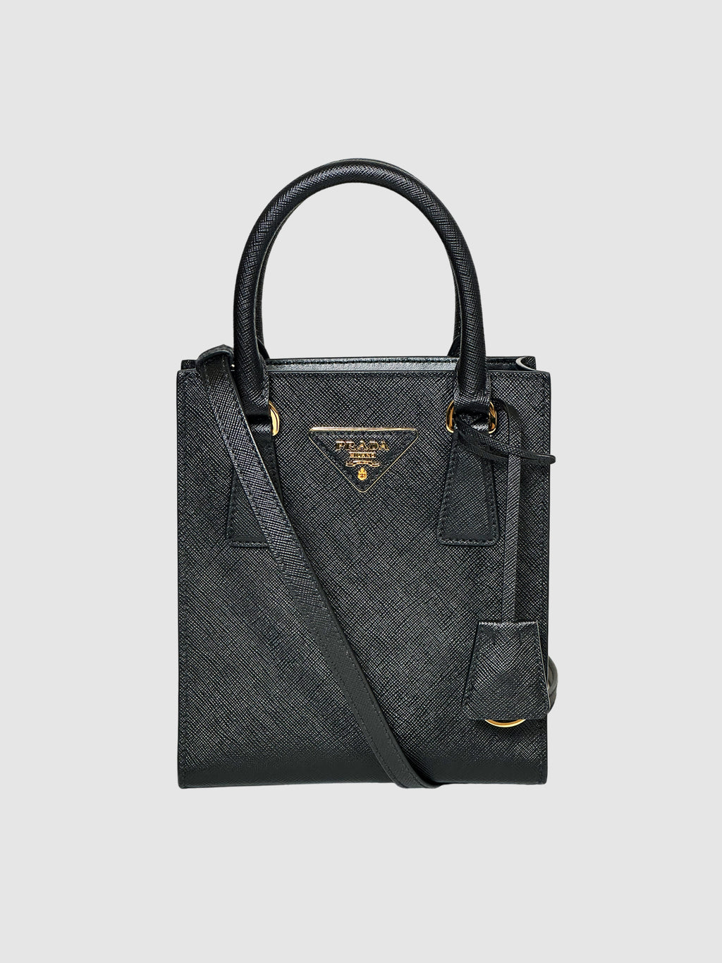 Mini Saffiano Lux Tote