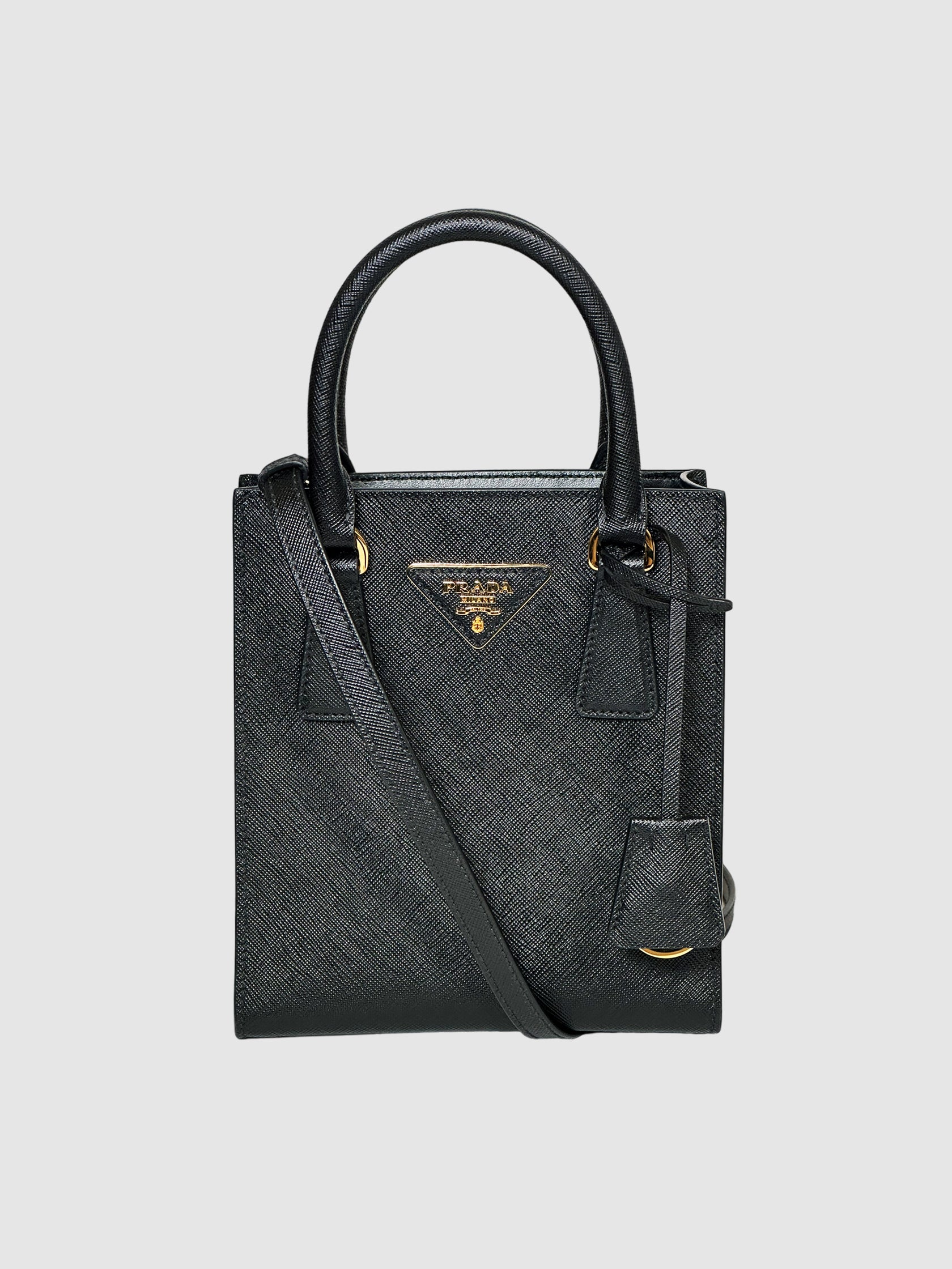Mini Saffiano Lux Tote