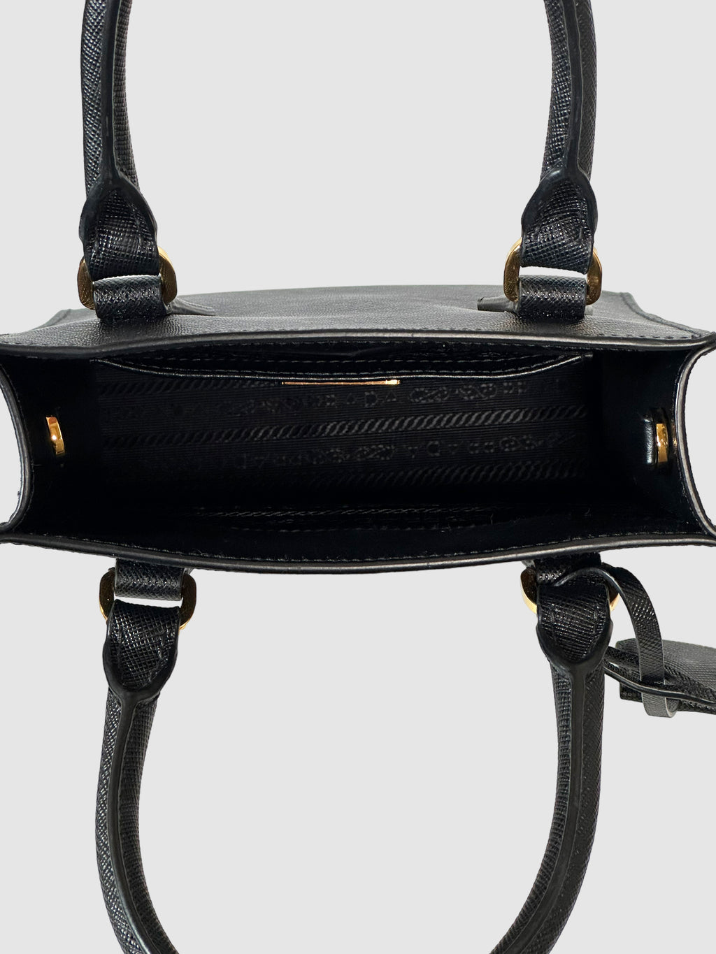 Mini Saffiano Lux Tote