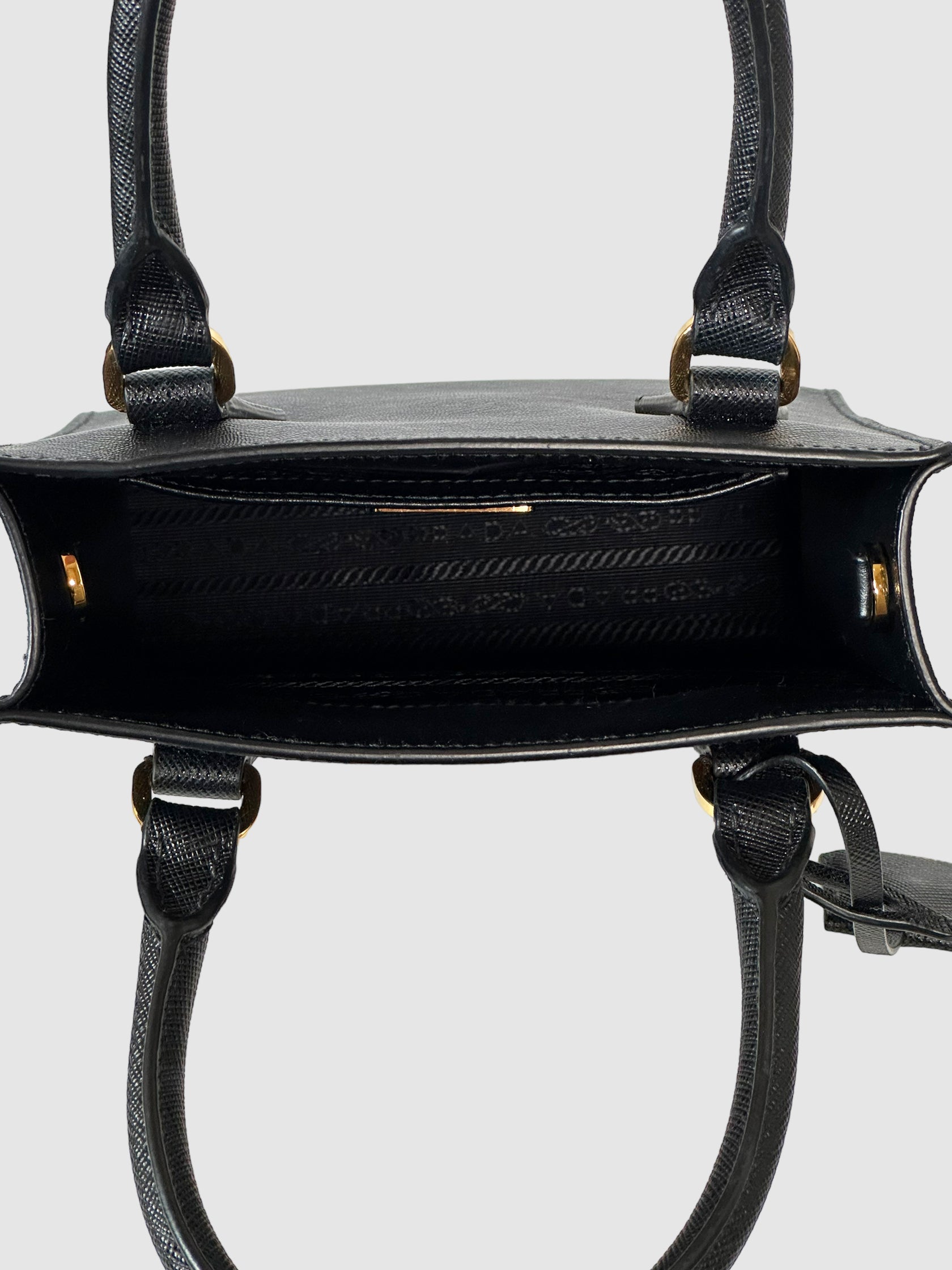 Mini Saffiano Lux Tote