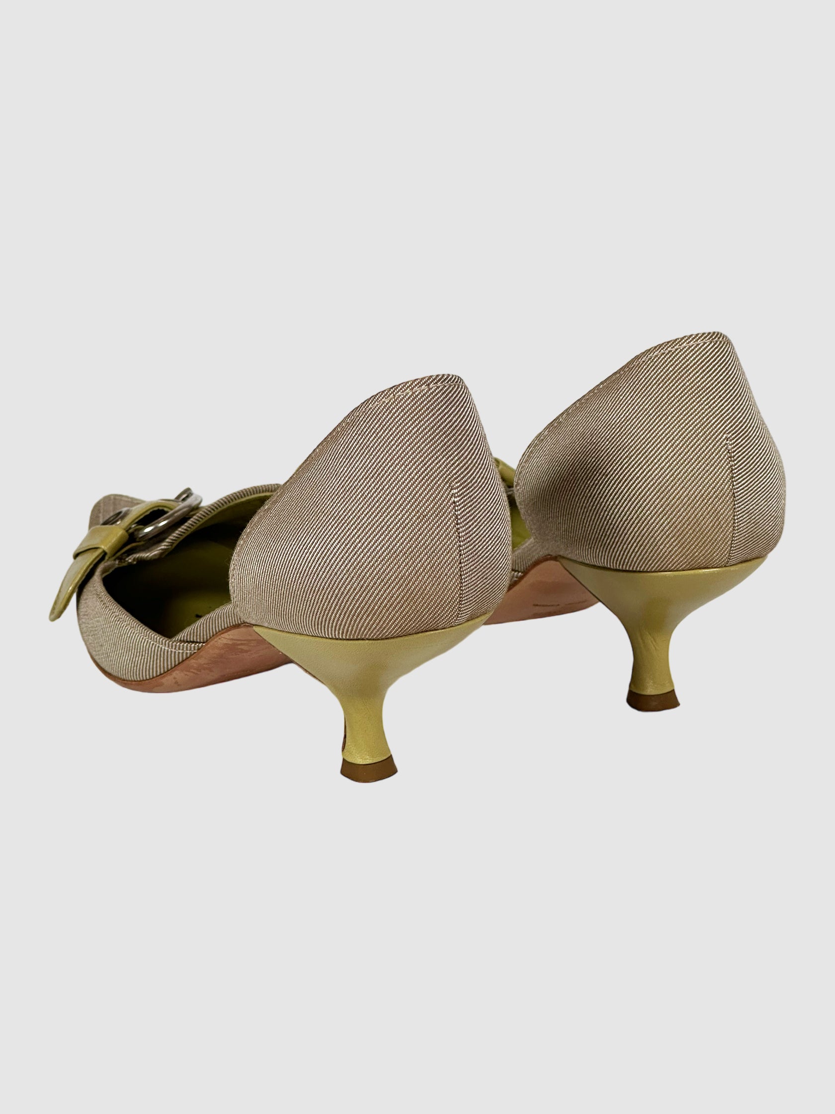 Prada Vintage D'Orsay Pumps - Size 38.5