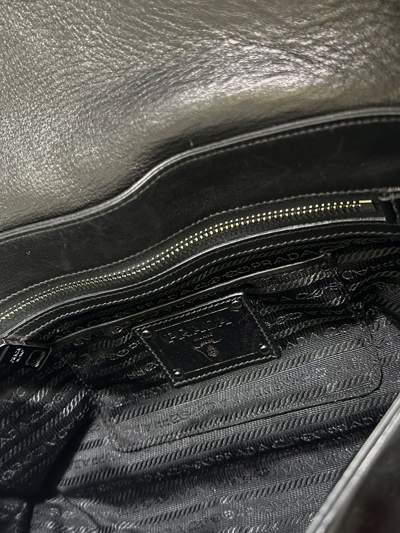 Prada Leather Shoulder Bag