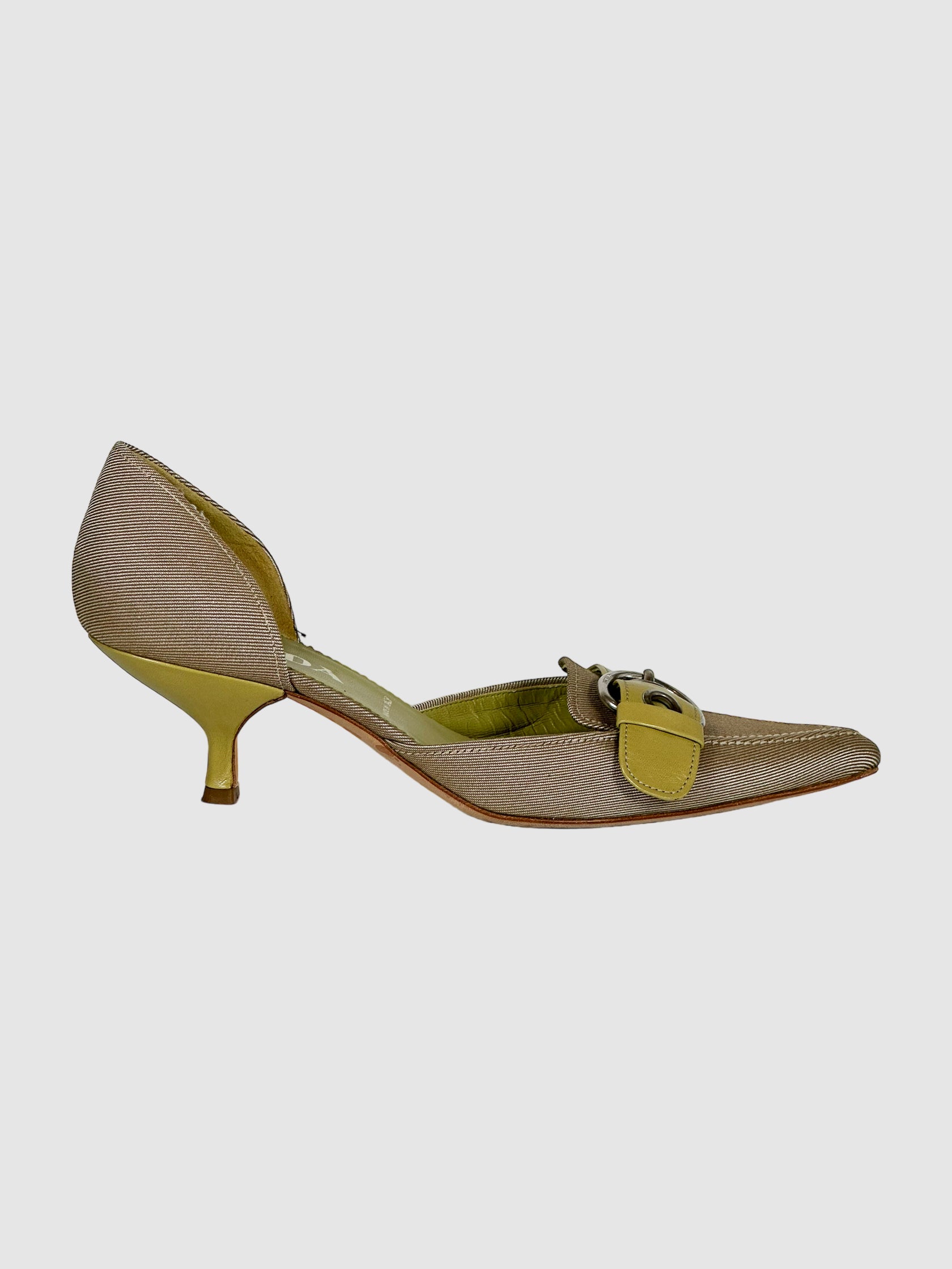 Prada Vintage D'Orsay Pumps - Size 38.5