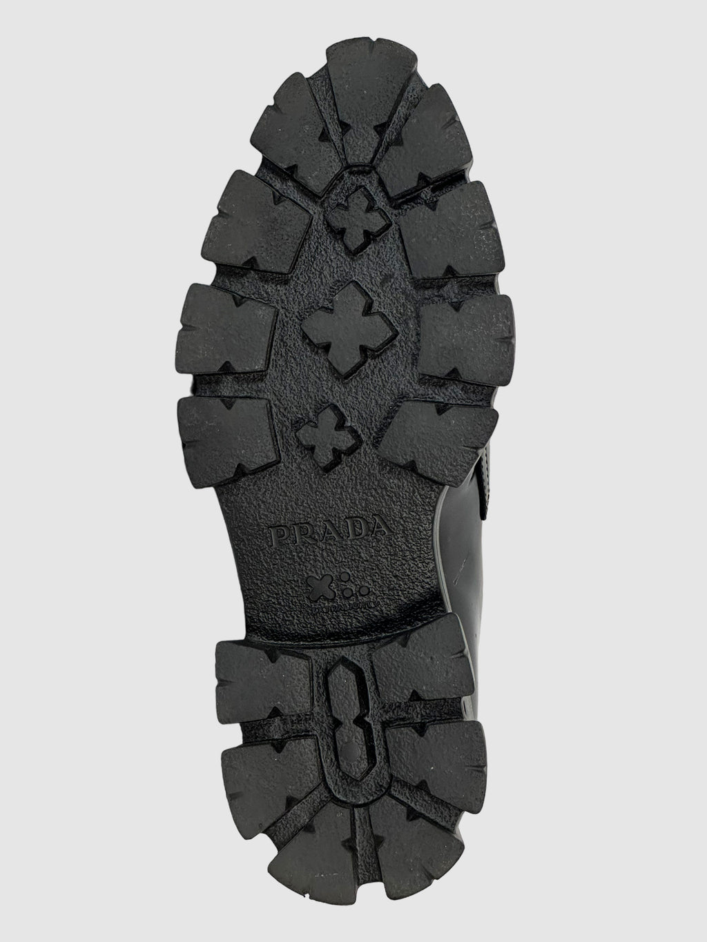 Prada Leather Chunky Loafers - Size 37.5