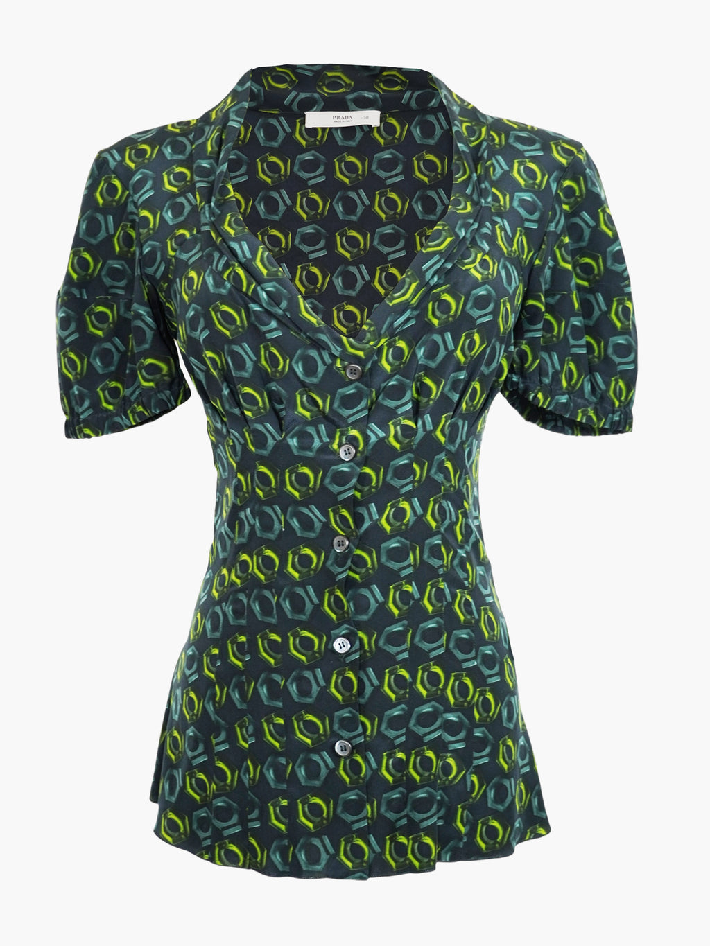 Geometric Print Top